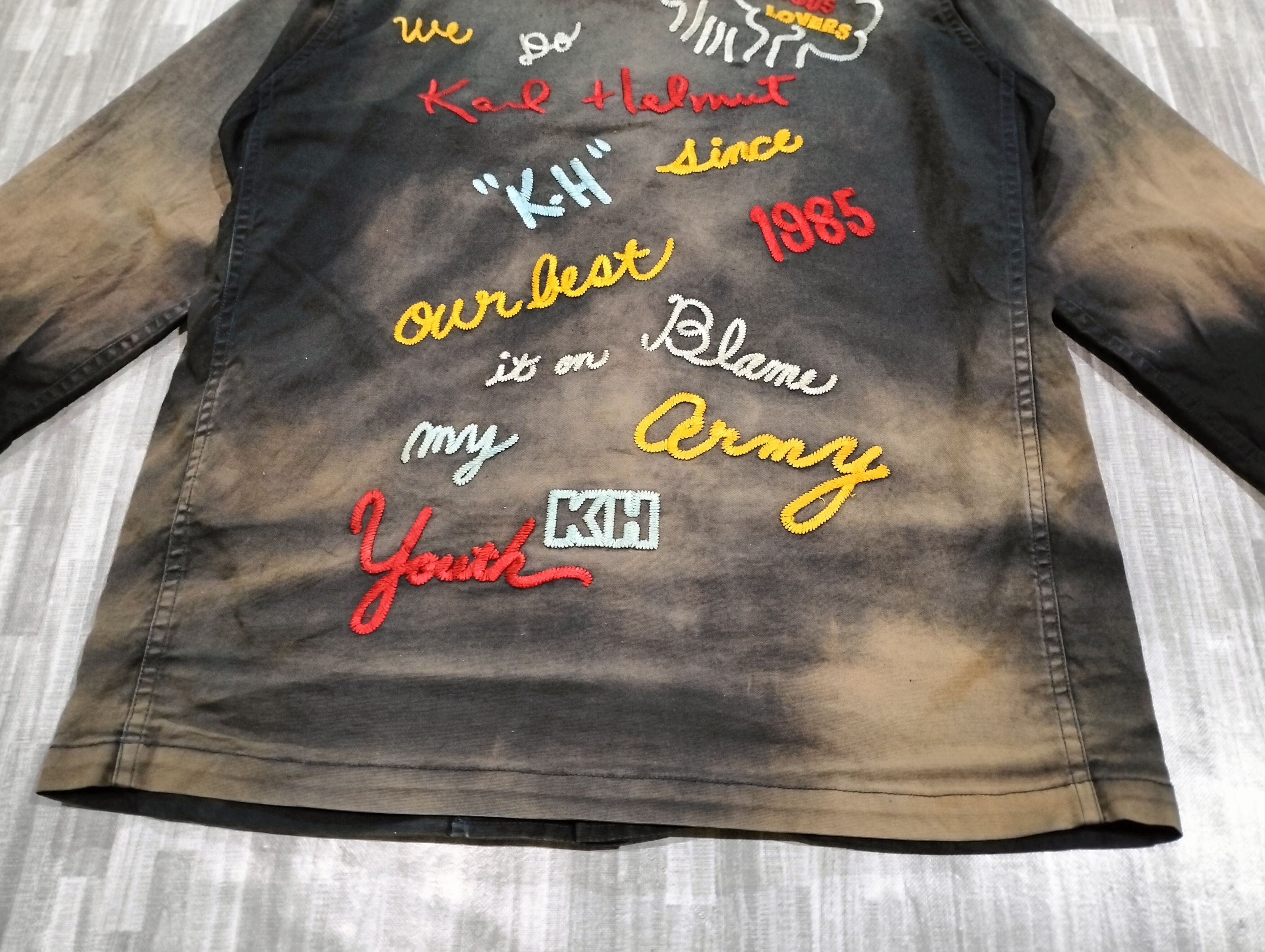 Karl Helmut Karl Helmut Four Pocket Light Jacket Embroidered Acid-Wash Size US M / EU 48-50 / 2 - 9 Thumbnail