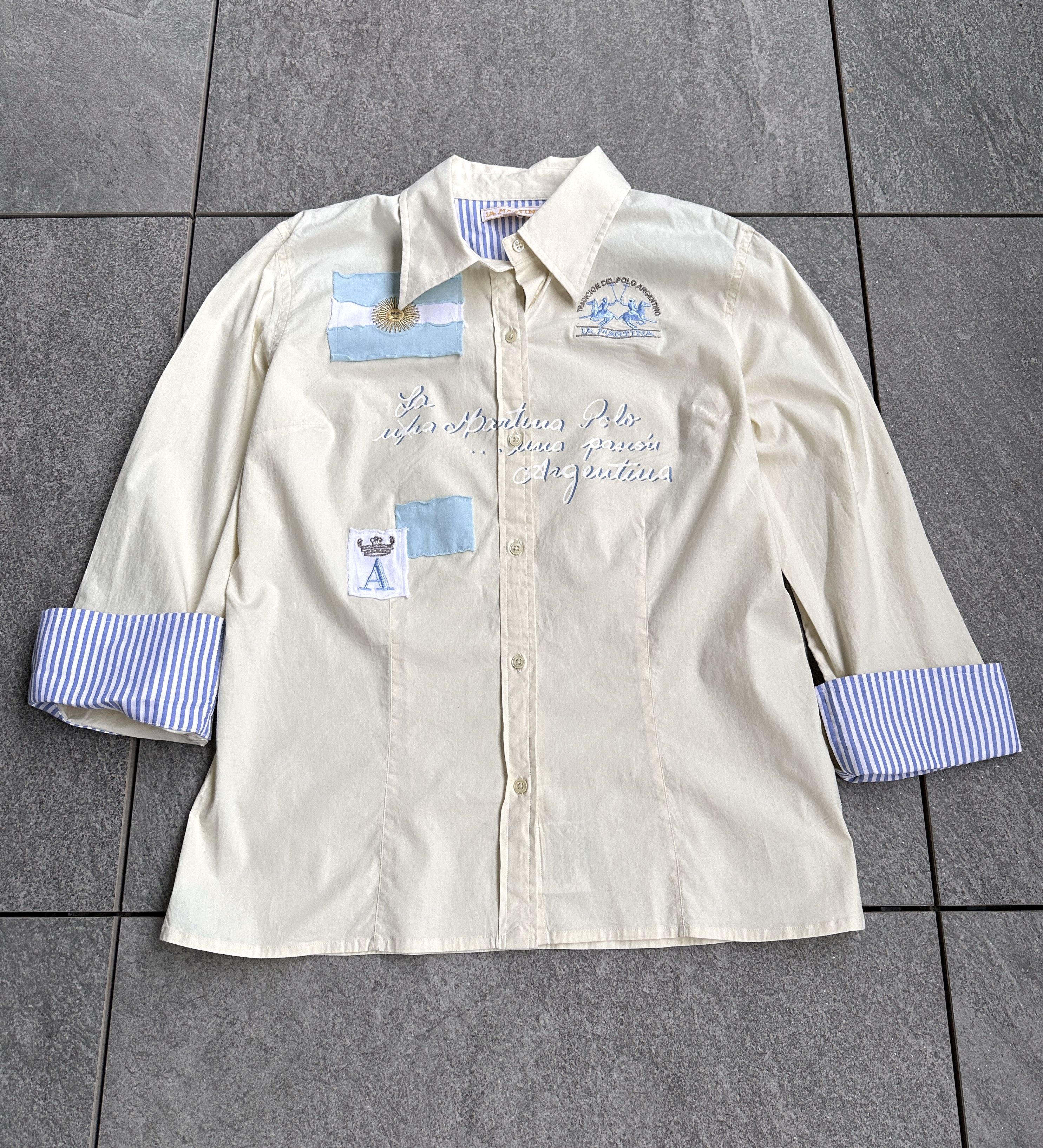 La Martina Vintage La Martina women old money shirt Size L / US 10 / IT 46 - 12 Thumbnail