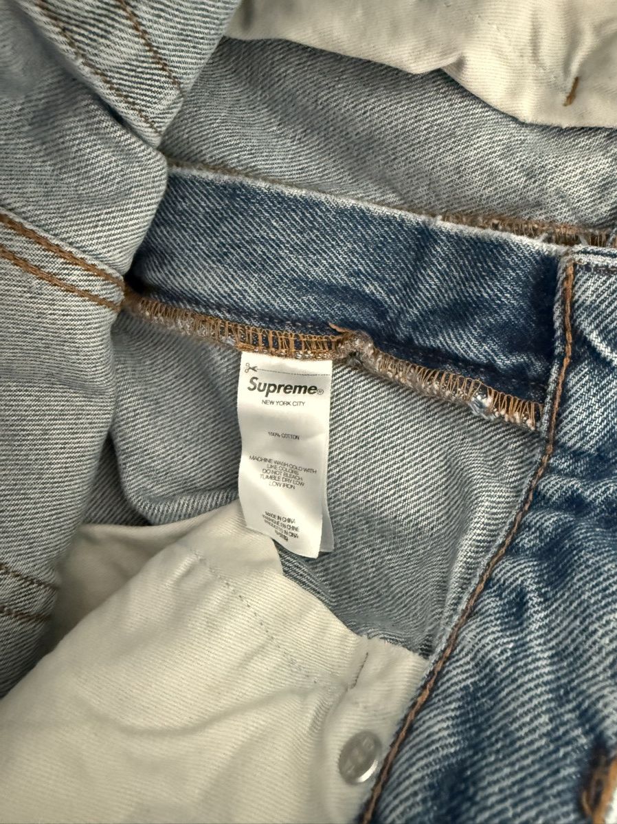 Supreme Supreme Baggy Indigo Jeans Size US 32 / EU 48 - 6 Thumbnail