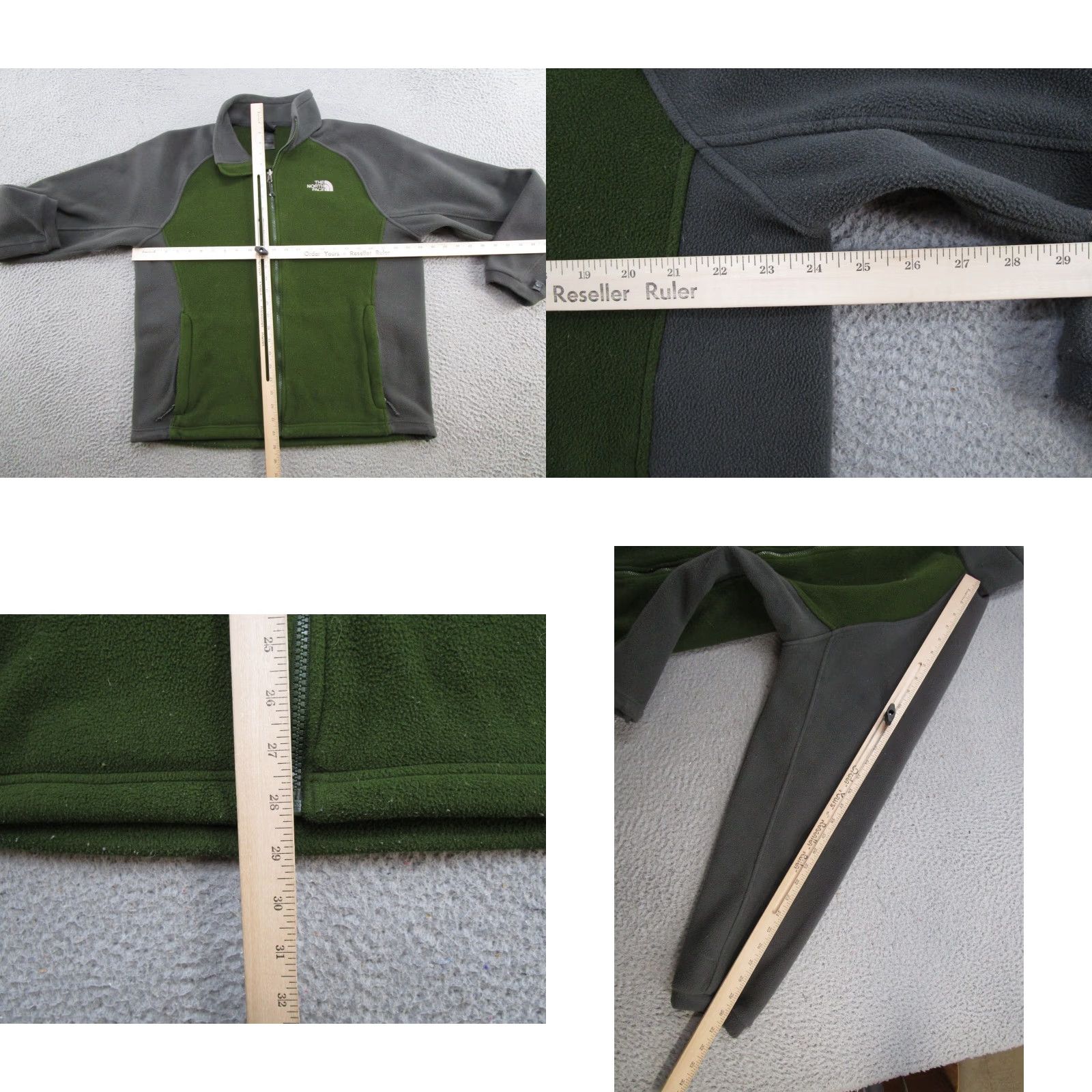 The North Face The North Face AY3D Khumbu Layering Fleece Full Zip Jacket Mens Green L Sz Regular Indoor Outdoor Clothing 2000s Size US L / EU 52-54 / 3 - 8 Thumbnail