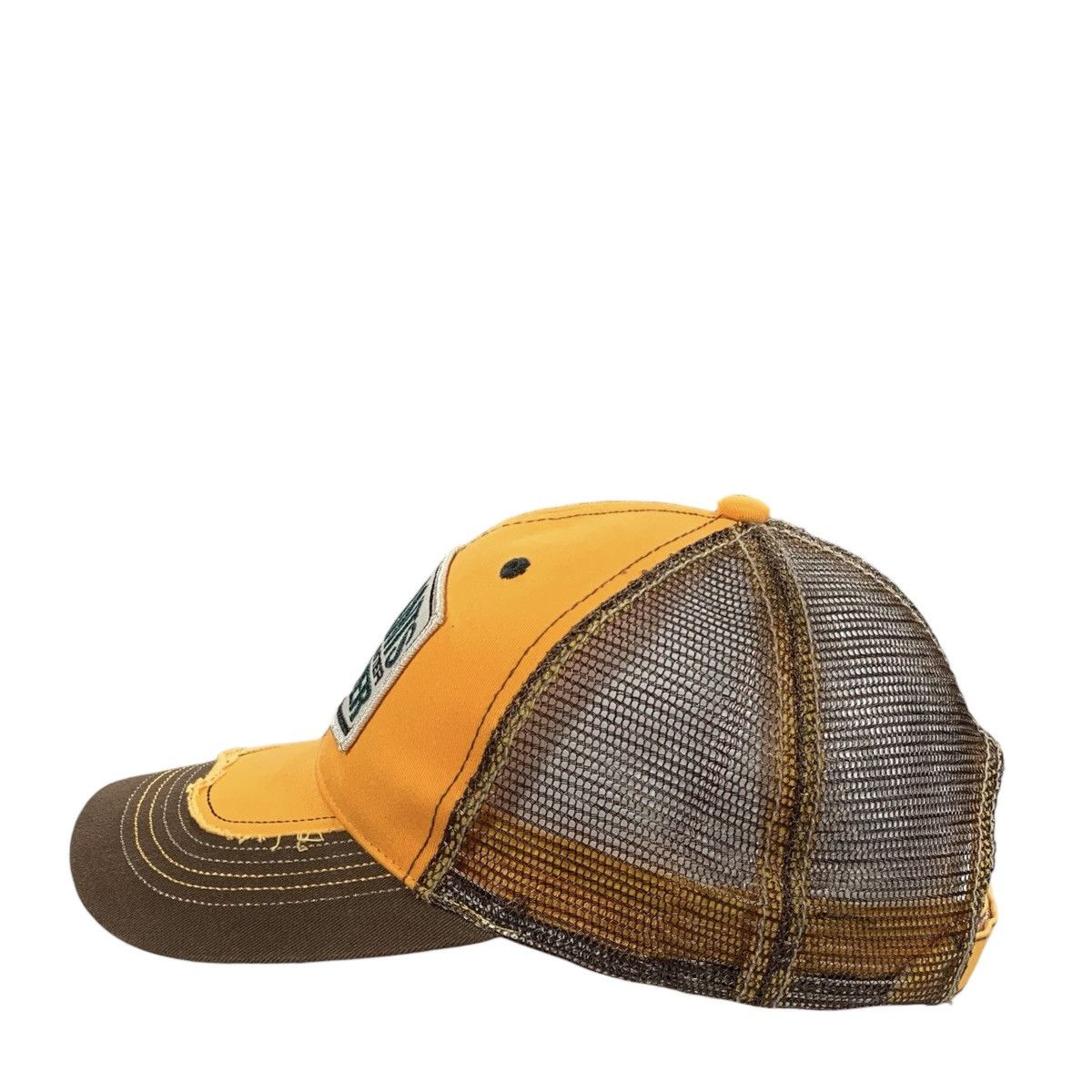 Vintage VTG Pheasant Forever Bird Hunter Yellow & Brown Trucker Hat Size ONE SIZE - 2 Thumbnail