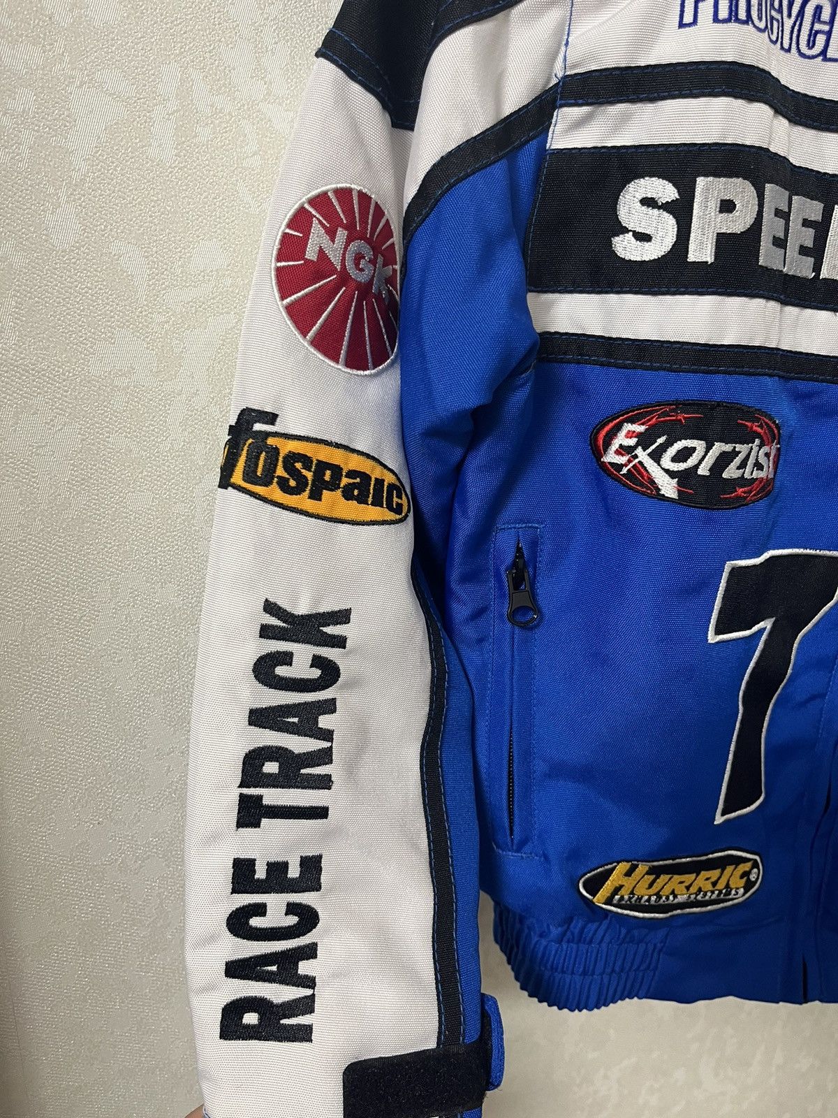 Vintage Fast Lane Speed Freak Vintage Racing Kids Jacket F1 NASCAR Size US XXS / EU 40 - 3 Thumbnail