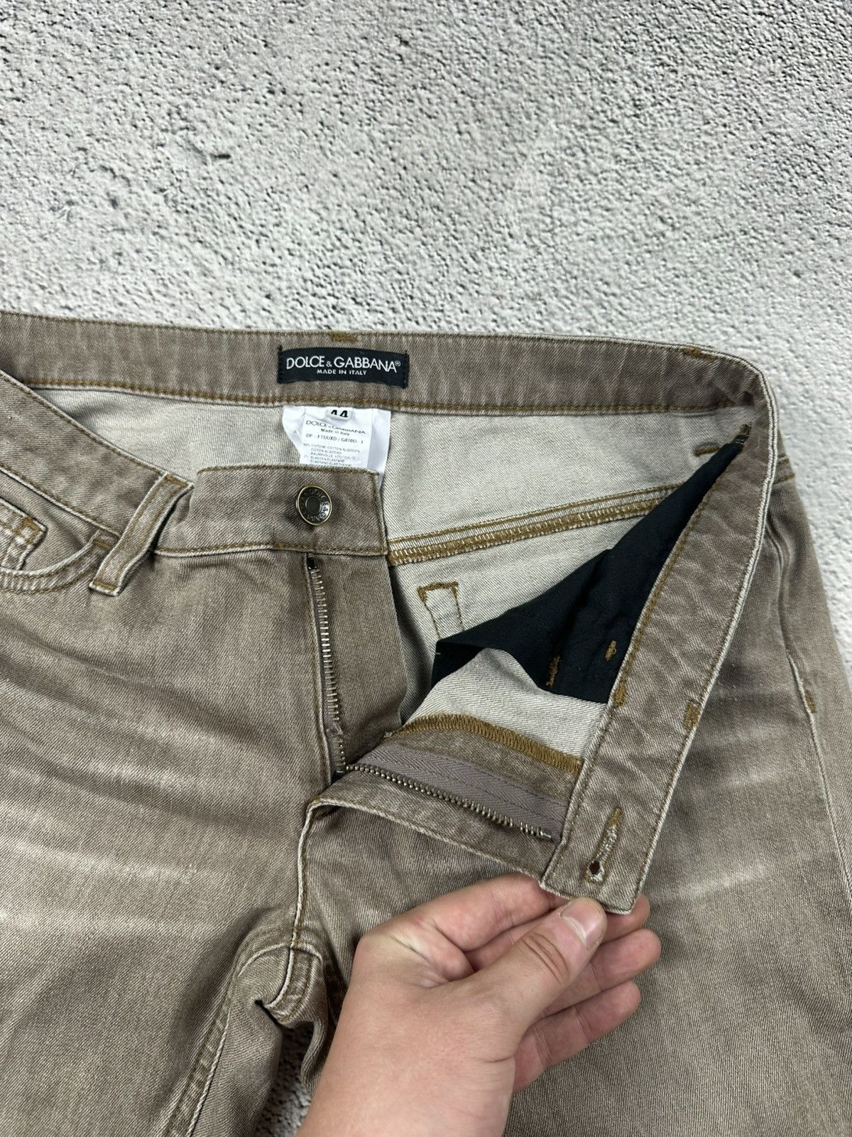Dolce & Gabbana Vintage Dolce & Gabbana Jean Y2K Old Money Style Size 30" / US 8 / IT 44 - 9 Thumbnail