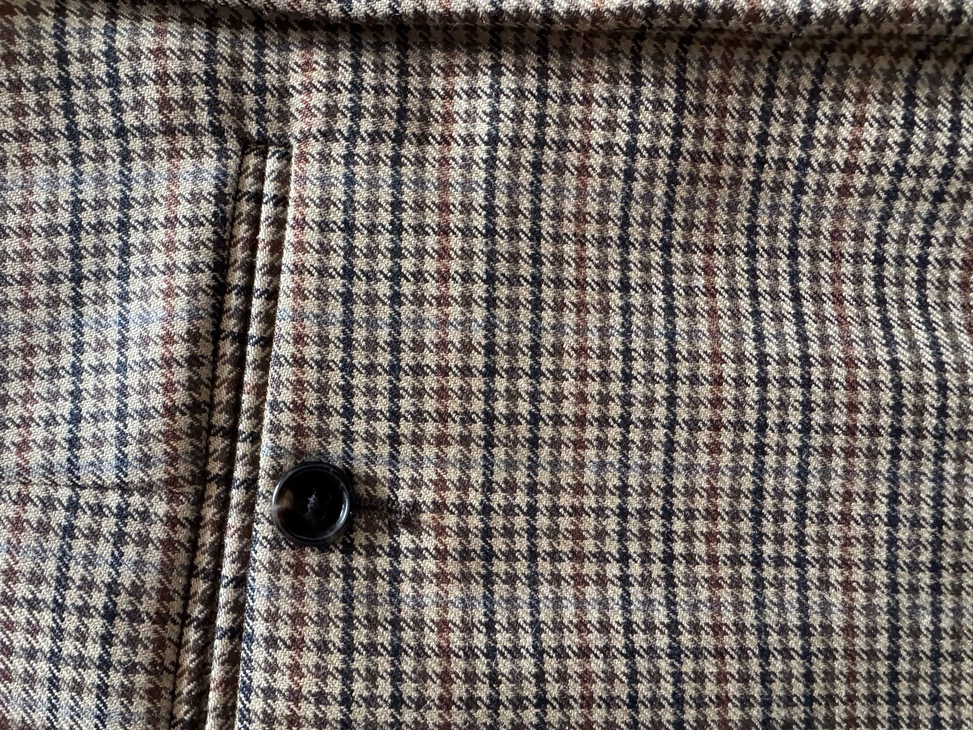 Celine Celine 23SS Wool Check Skate Pants 46 Medium Camel Size US 30 / EU 46 - 5 Thumbnail
