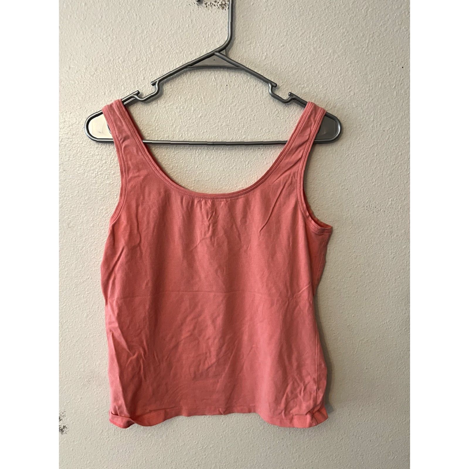 Talbots Talbots Tank Top Women's Petite PM Pink Cotton Knit Sleeveless Pullover Casual Basic Shirt Cotton Knit Size M / US 6-8 / IT 42-44 - 3 Thumbnail