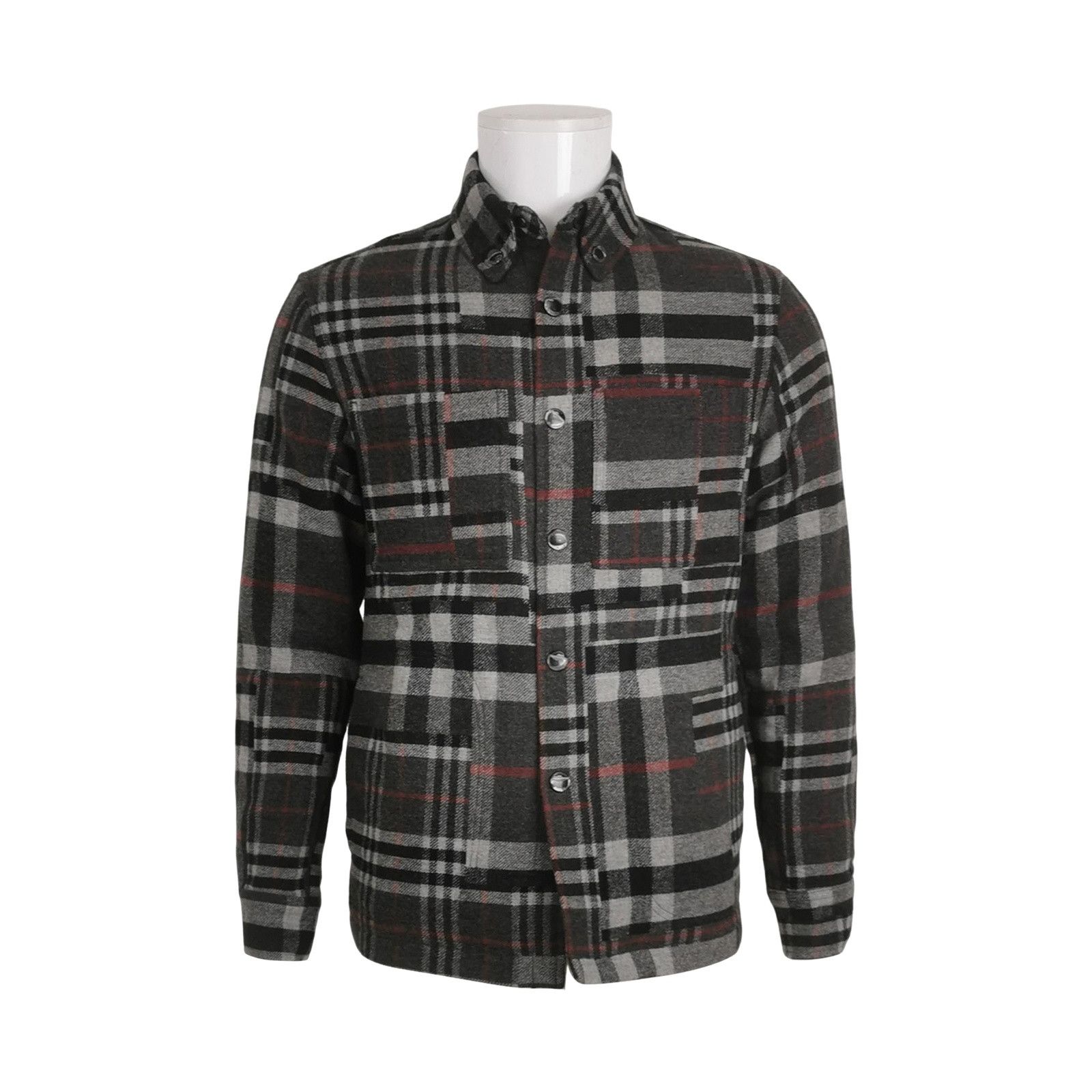 Burberry Burberry Plaid Wool Jacket XXS Size US XXS / EU 40 - 1 Thumbnail