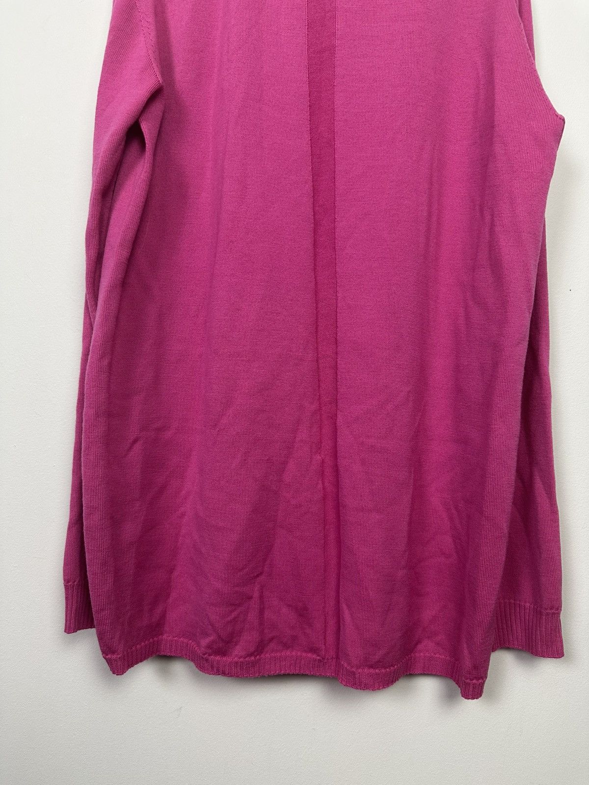 Rick Owens SS23 ‘EDFU’ Hot Pink Geo Wool Knit Sweater Size US L / EU 52-54 / 3 - 6 Thumbnail