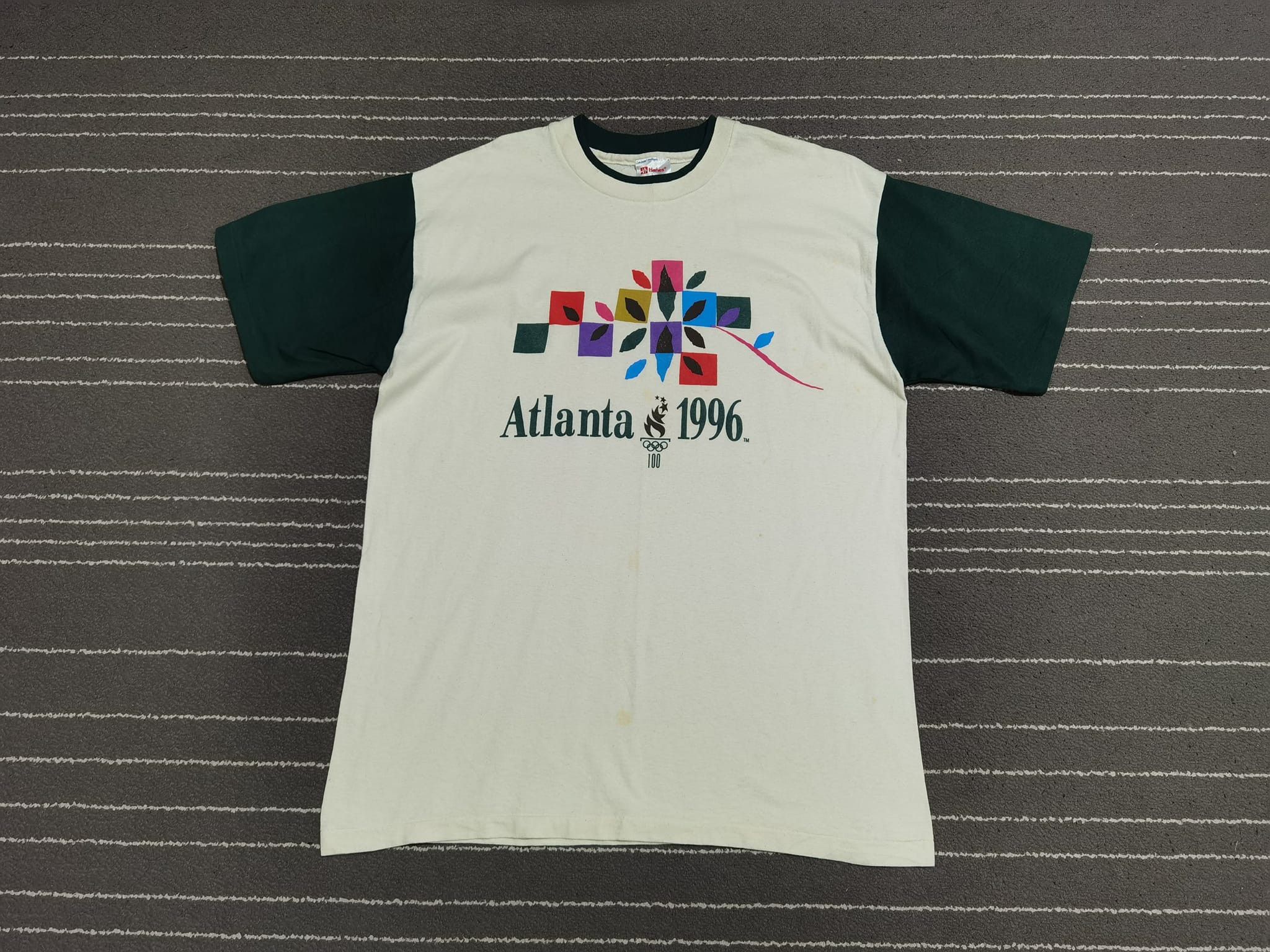 Vintage Vintage Atlanta 1996 Olympics X hanes M 2088 Size US M / EU 48-50 / 2 - 1 Thumbnail