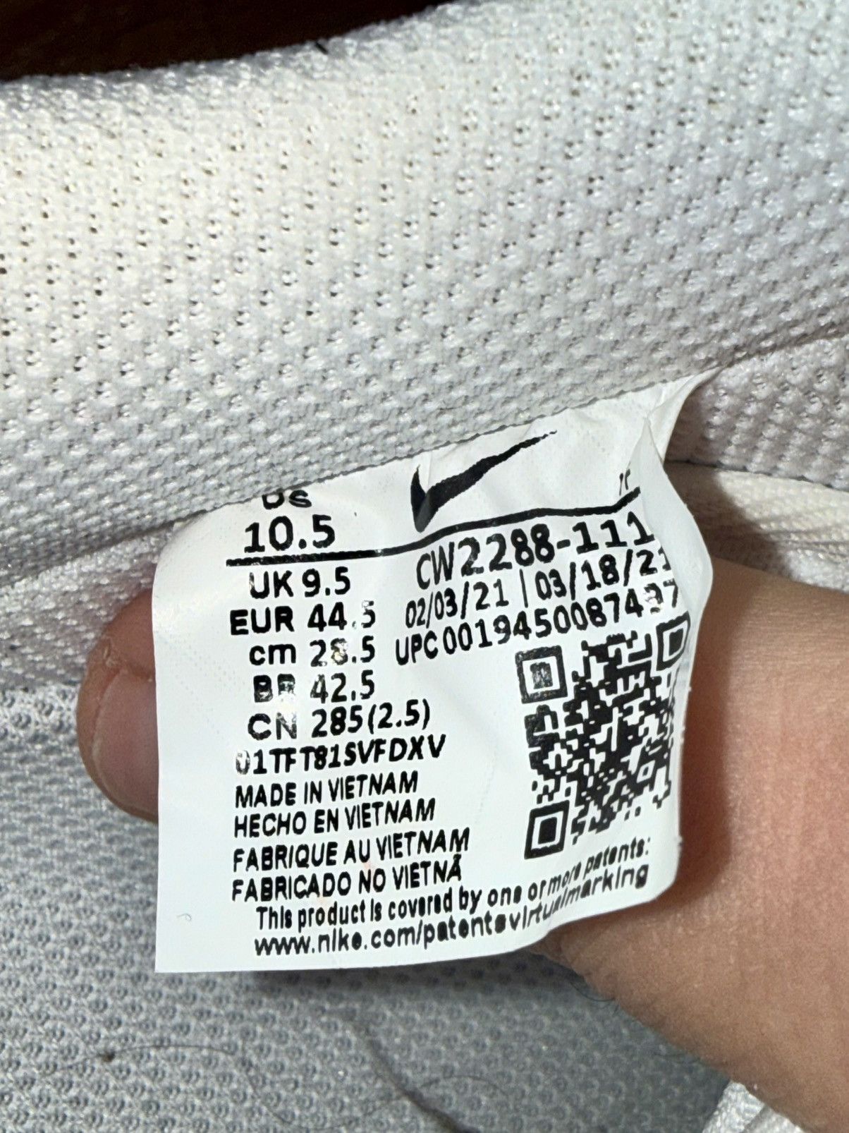 Nike Size 10.5 - Nike X ANTI Ü Air Force 1 Low ‘07 Custom Size US 10.5 / EU 43-44 - 8 Thumbnail