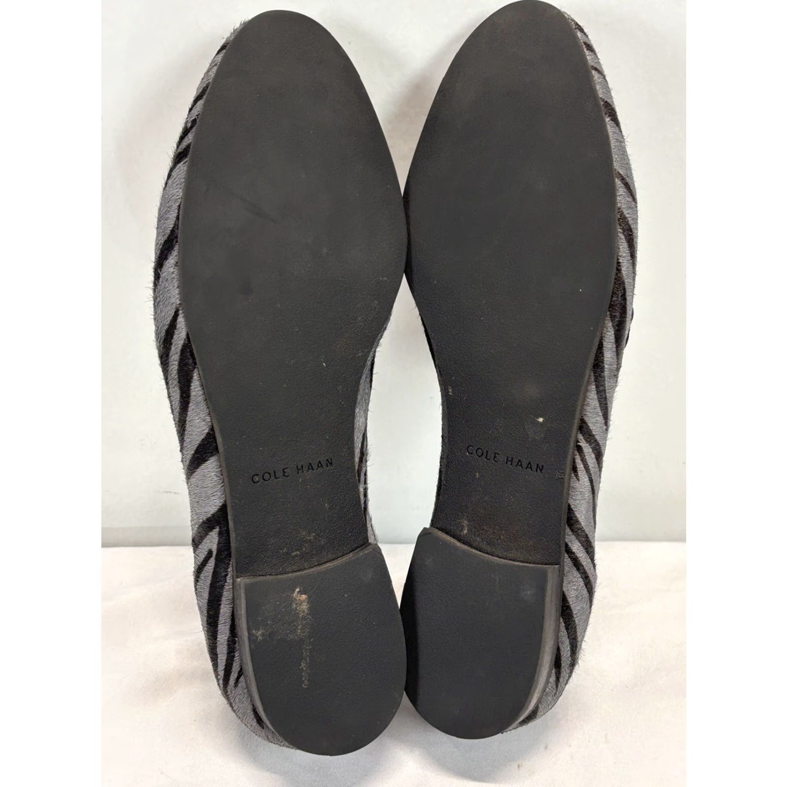 Cole Haan Cole Haan Sabrina calfHair Loafers Size 7.5 Grey Black Zebra Animal Print Womens Size US 7.5 / IT 37.5 - 5 Thumbnail