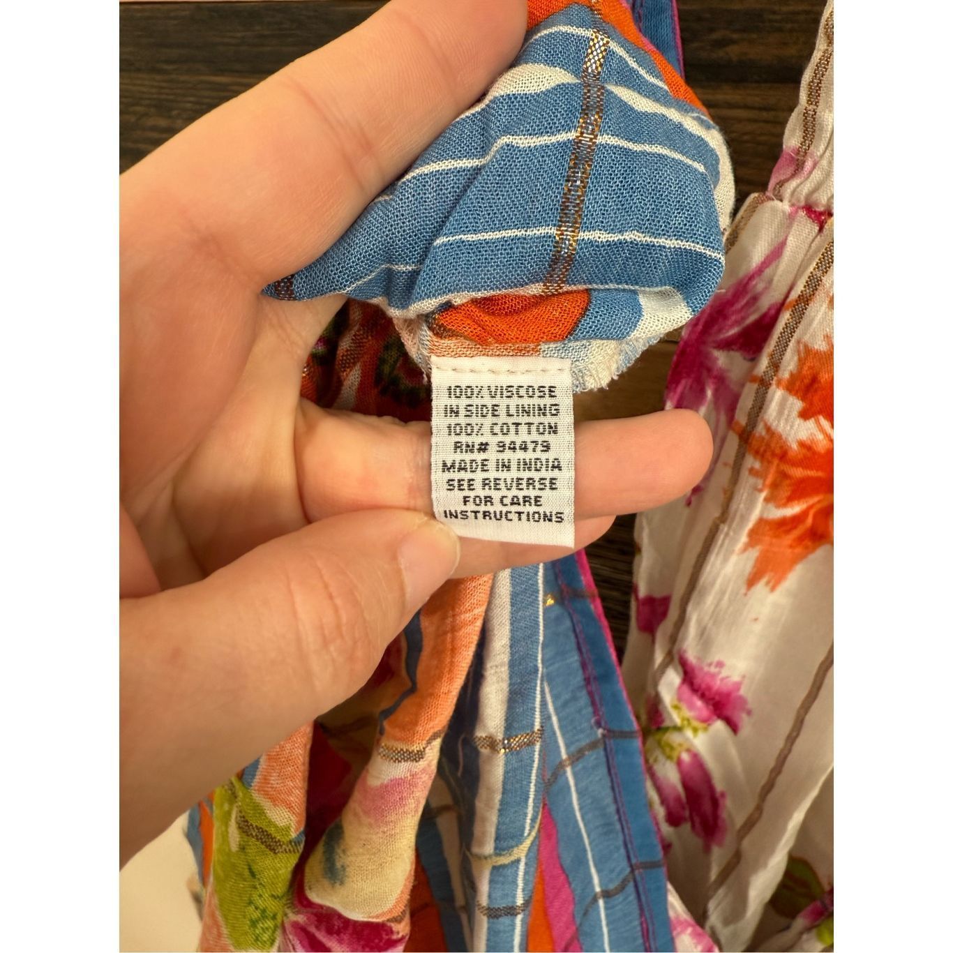 Other Dress NWT boutique cotton smoked back elastic waist sz L Size M / US 6-8 / IT 42-44 - 5 Thumbnail