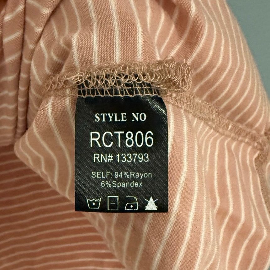 Other POL Distressed Striped Tee Size S / US 4 / IT 40 - 6 Thumbnail