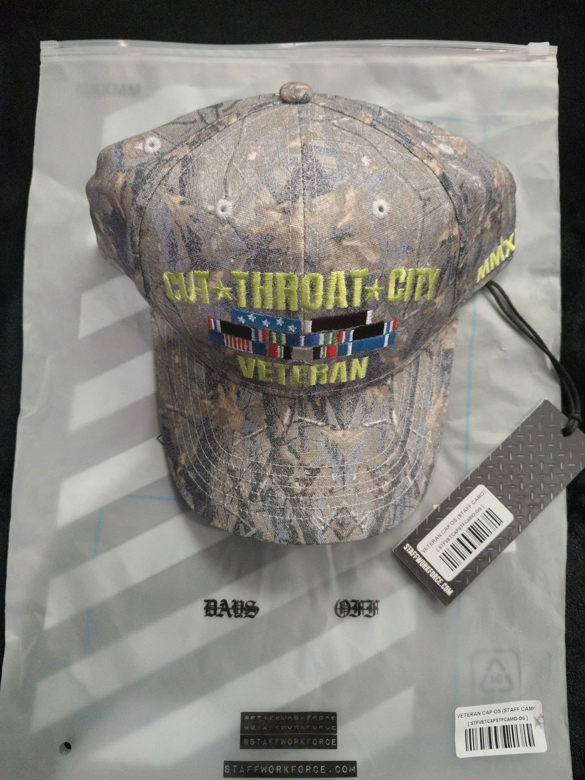 STAFF WORKFORCE VETERAN CAP (EASTERN BLOC CAMO) Size ONE SIZE - 1 Thumbnail
