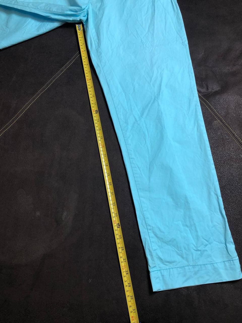 Polo Ralph Lauren Polo Ralph Lauren stretch classic-fit pants in a light blue Size US 34 / EU 50 - 3 Thumbnail