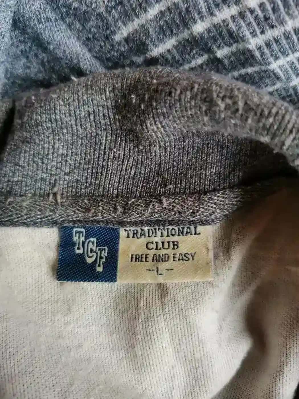 Japanese Brand Vintage TCF Traditional Club Sweatshirt Size US L / EU 52-54 / 3 - 4 Thumbnail