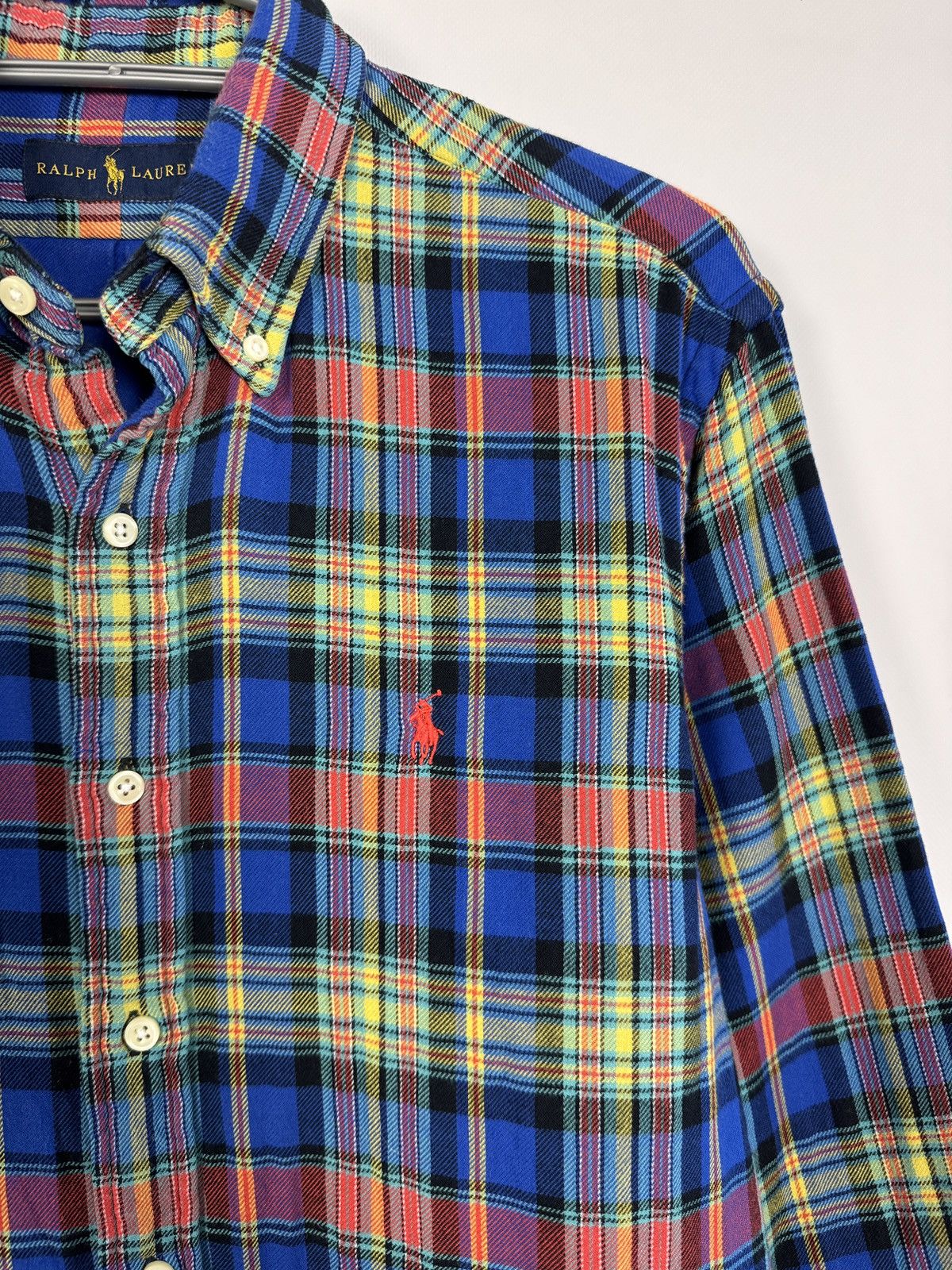 Ralph Lauren Ralph Lauren Long Sleeve Plaid Shirt Button Up Multicolor L Size US L / EU 52-54 / 3 - 6 Thumbnail