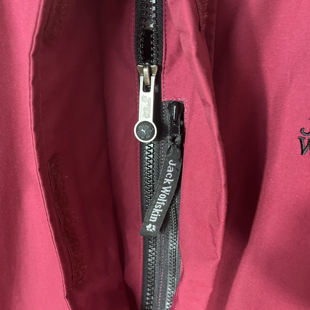 Jack Wolfskin Jack Wolfskin Texapore Waterproof Burgundy Jacket Outdoor Size M / US 6-8 / IT 42-44 - 4 Thumbnail