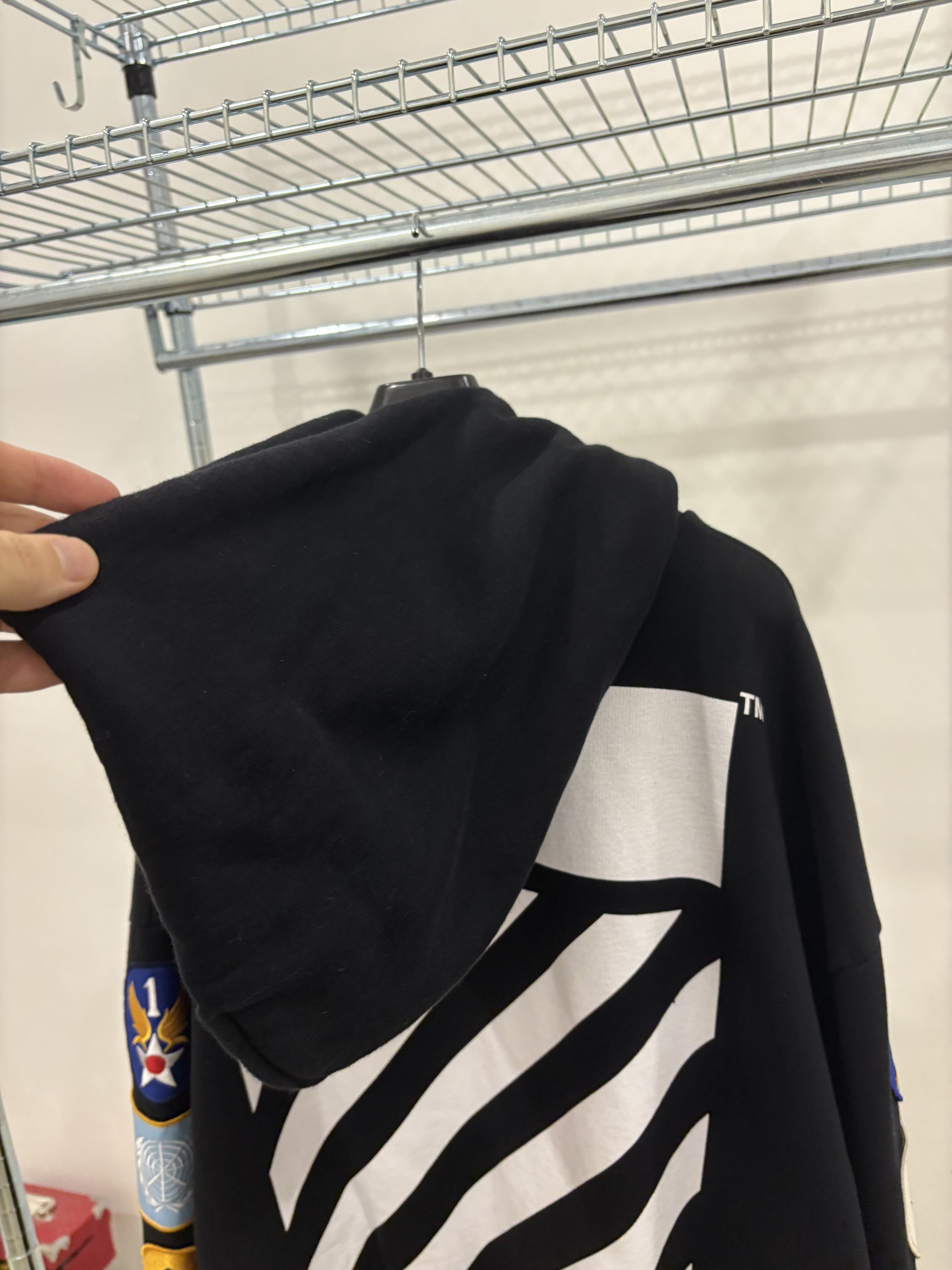 Off-White Off-White Logo Embroidery Hoodie Size US XL / EU 56 / 4 - 11 Thumbnail