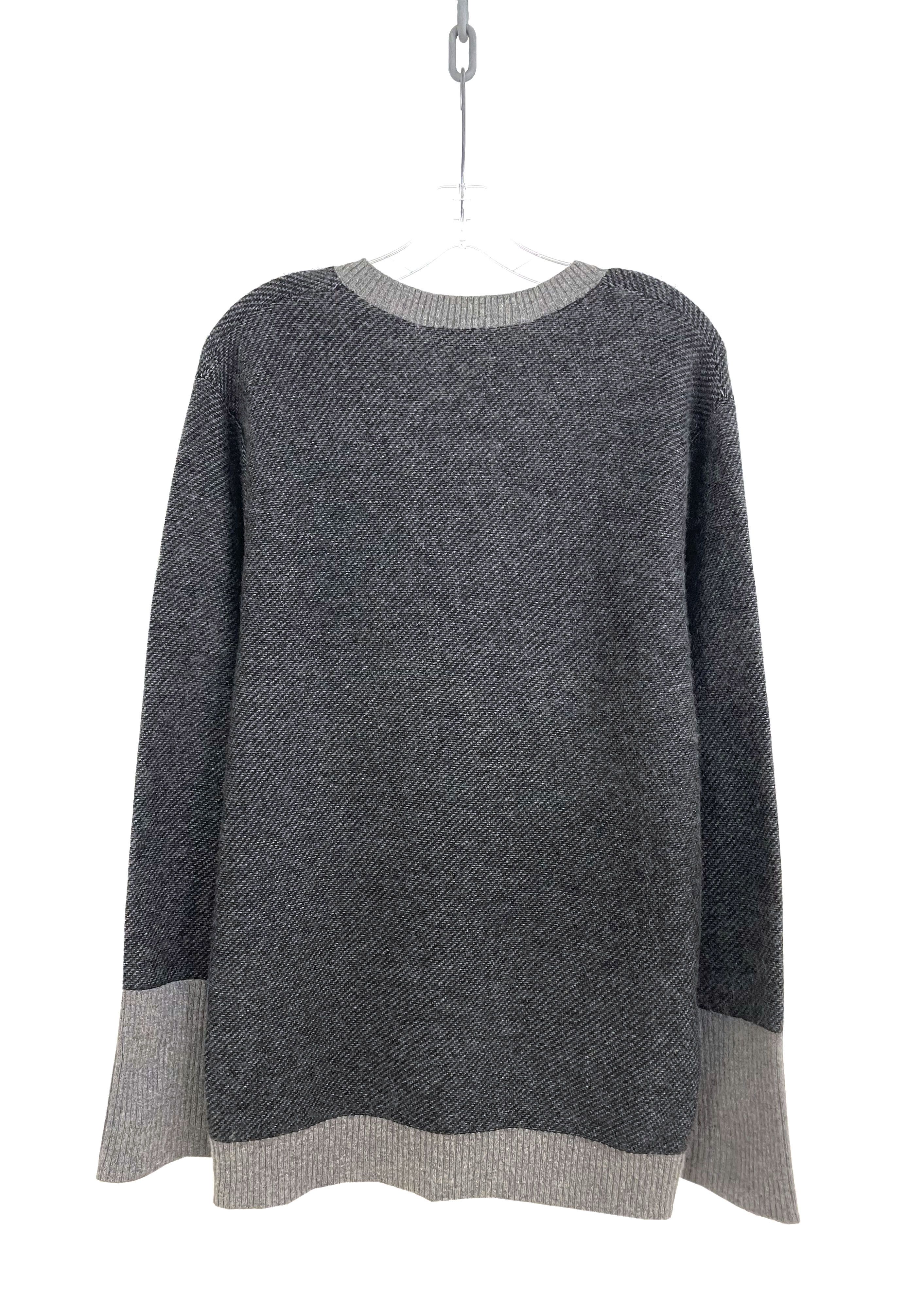 Yohji Yamamoto 2 Tone Cashmere Sweater Size US L / EU 52-54 / 3 - 6 Thumbnail