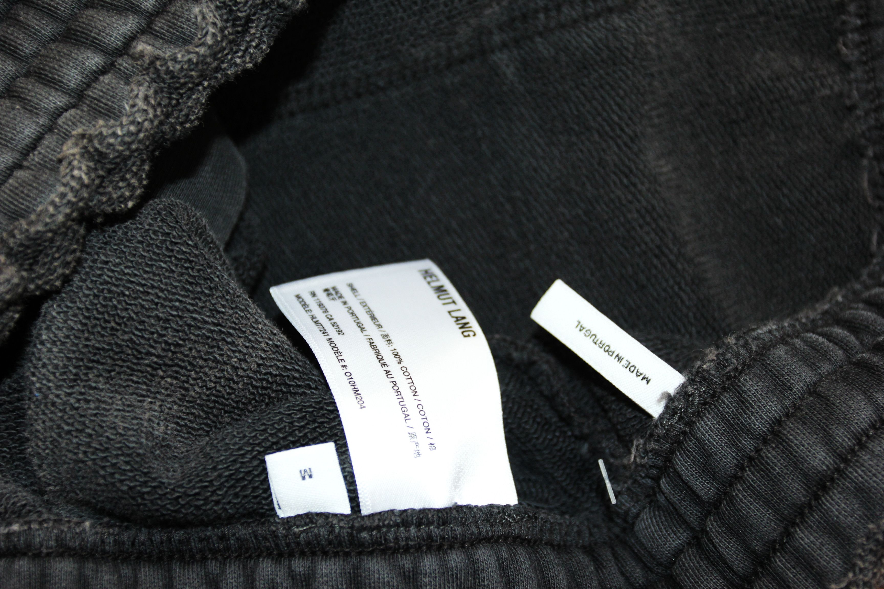 Helmut Lang BNWT SS25 HELMUT LANG GARMENT DYED COCOON SWEATPANTS M Size US 32 / EU 48 - 9 Thumbnail