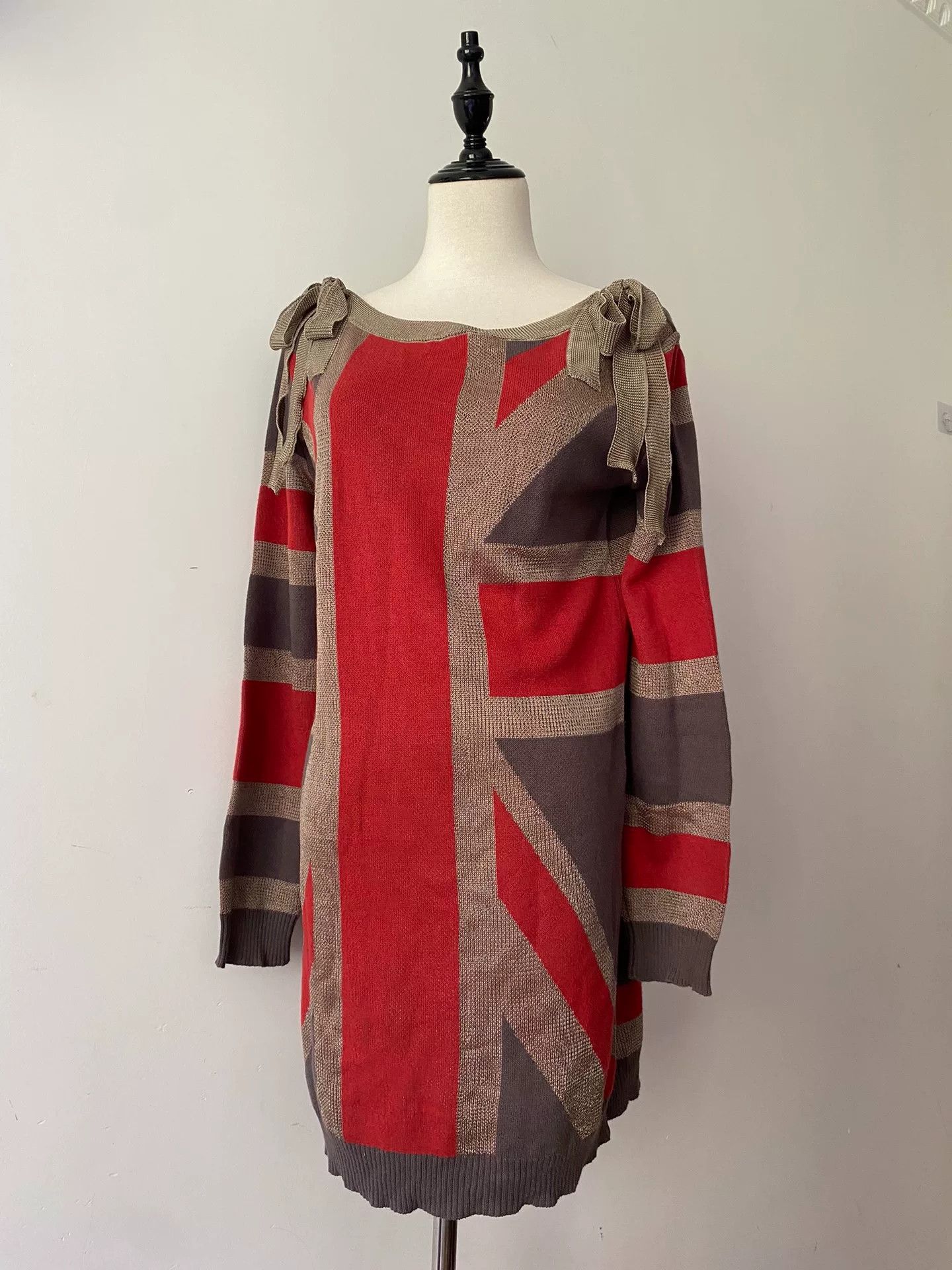 Vivienne Westwood Vivienne Westwood Vintage Striped Knit Dress Size M / US 6-8 / IT 42-44 - 1 Thumbnail