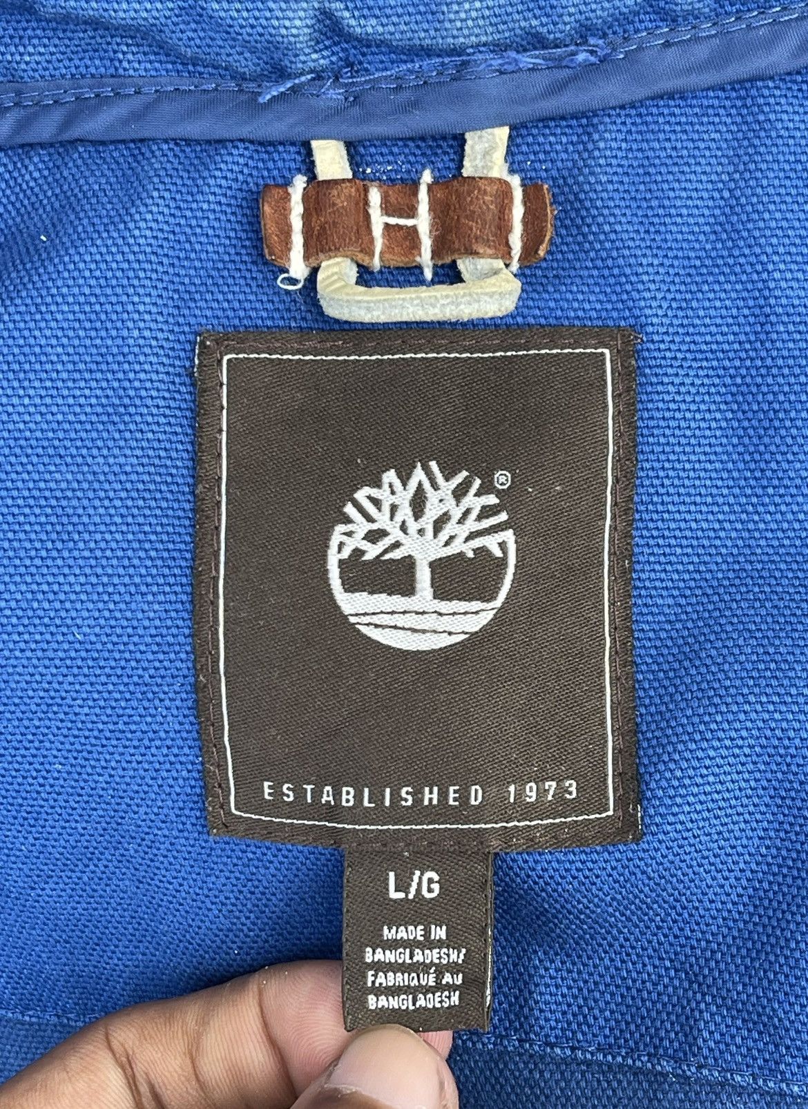 Timberland × Vintage Timberland Men's Blue Epic Wharf Jacket Size US L / EU 52-54 / 3 - 22 Thumbnail