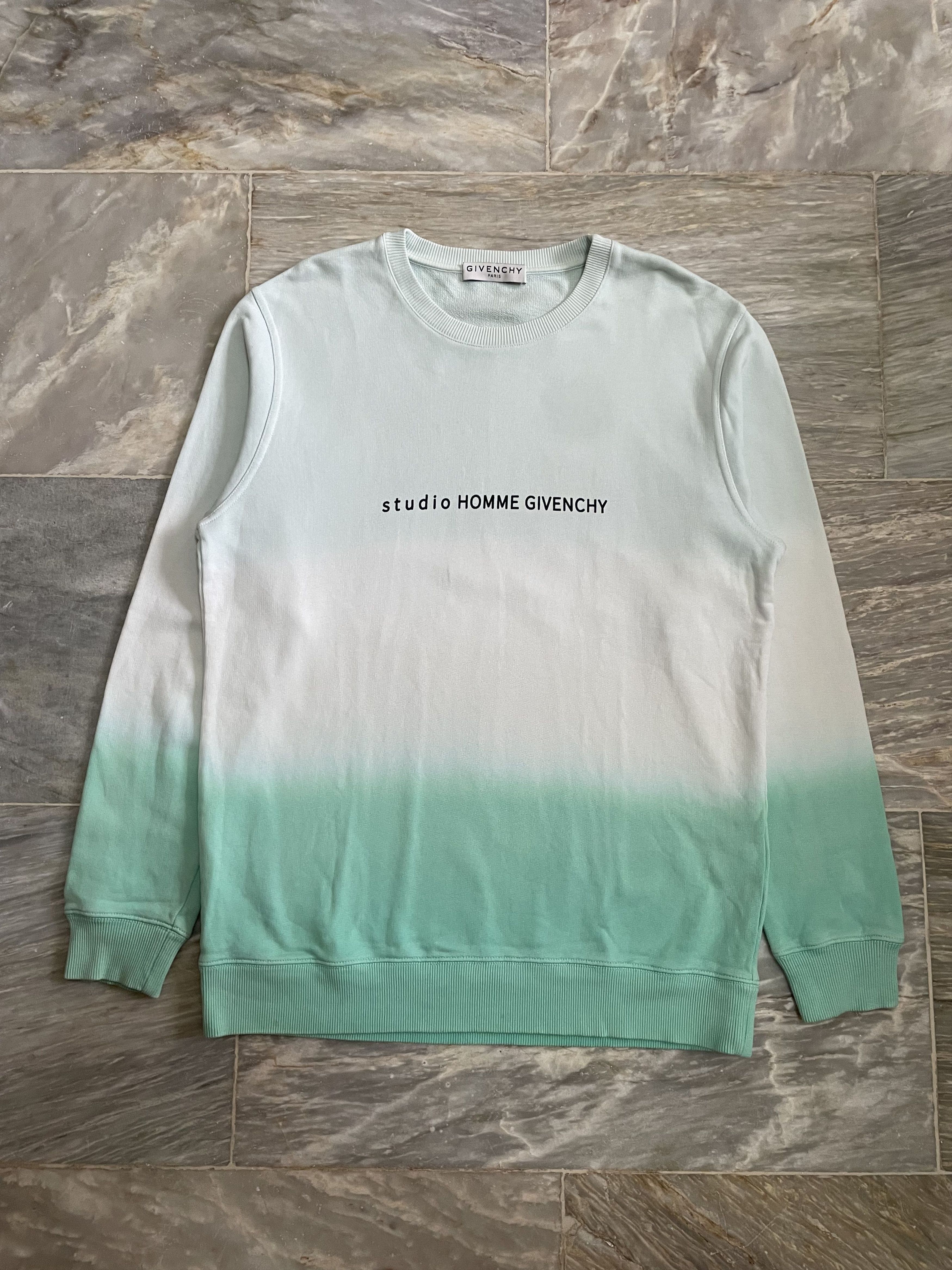 Givenchy Givenchy Dip-dye Degrade Sweater Mint Green Size US XS / EU 42 / 0 - 1 Thumbnail