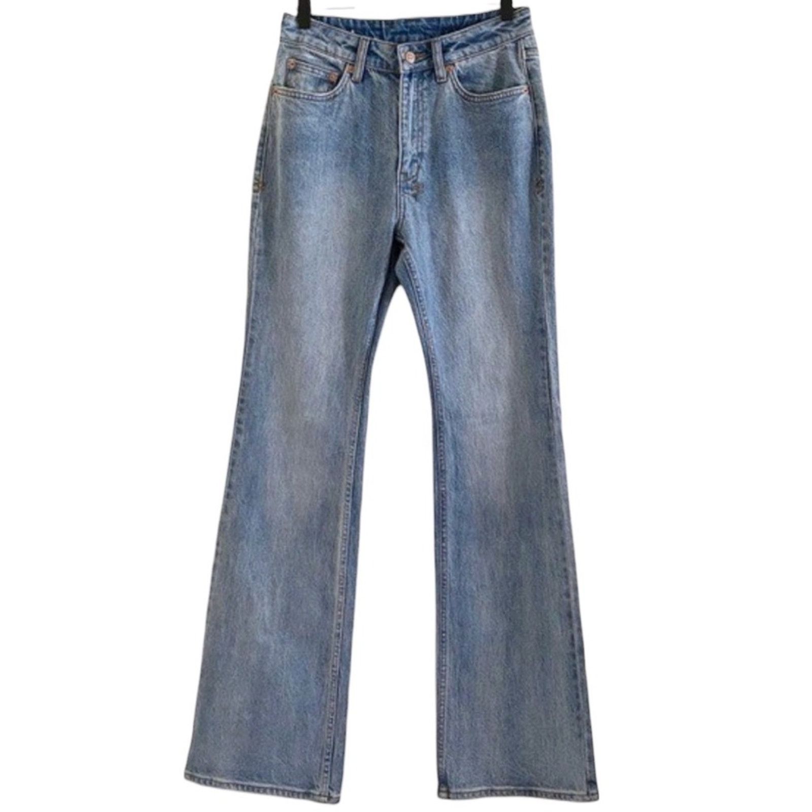 Ksubi Ksubi Soho Lifetime Bootcut Leg Blue Jeans Size 40" / US 18 - 3 Thumbnail