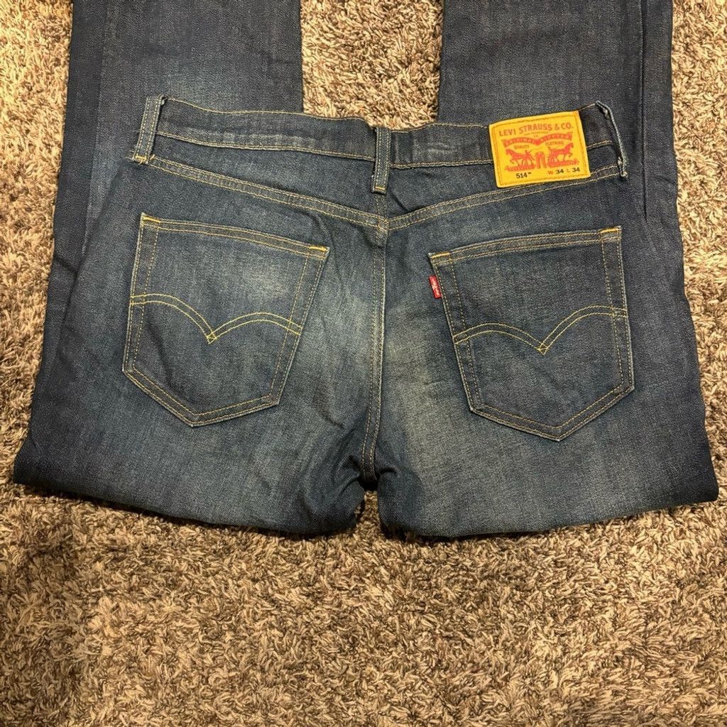 Levi's Men’s Levi’s 514 Jeans Size US 34 / EU 50 - 2 Thumbnail