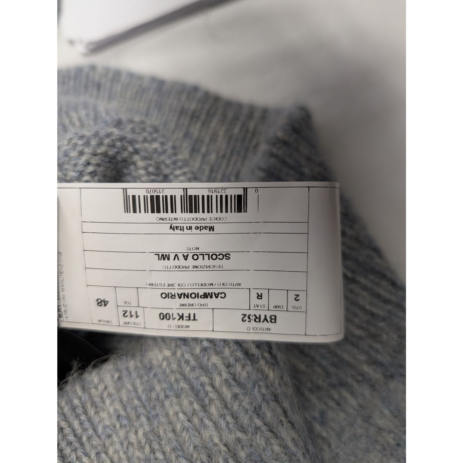 Tom Ford o1rshd1 V-Neck Sweatshirt Sweater in Grey Size US M / EU 48-50 / 2 - 17 Thumbnail