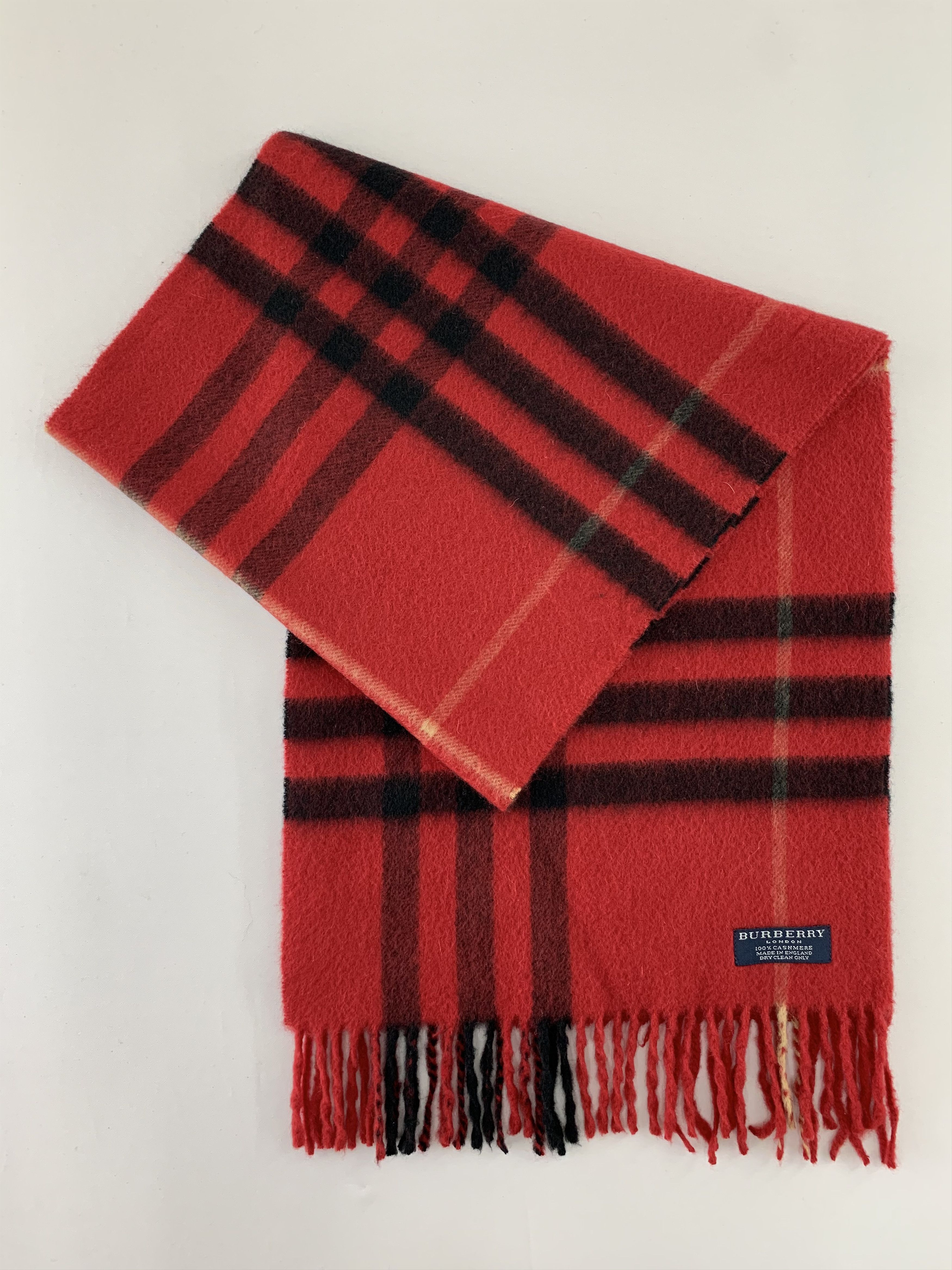 Burberry Burberry Scarf Wool Muffler Neck Wrap B4217 Size ONE SIZE - 2 Thumbnail