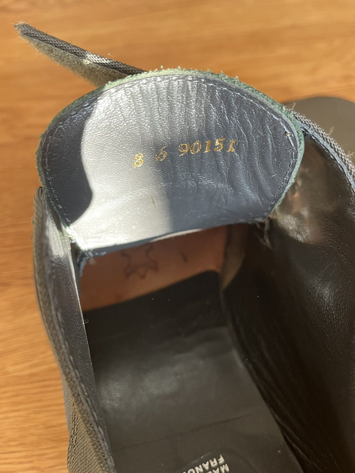 Kenzo Kenzo vintage khaki dark olive green loafers Size US 9.5 / EU 42-43 - 12 Thumbnail