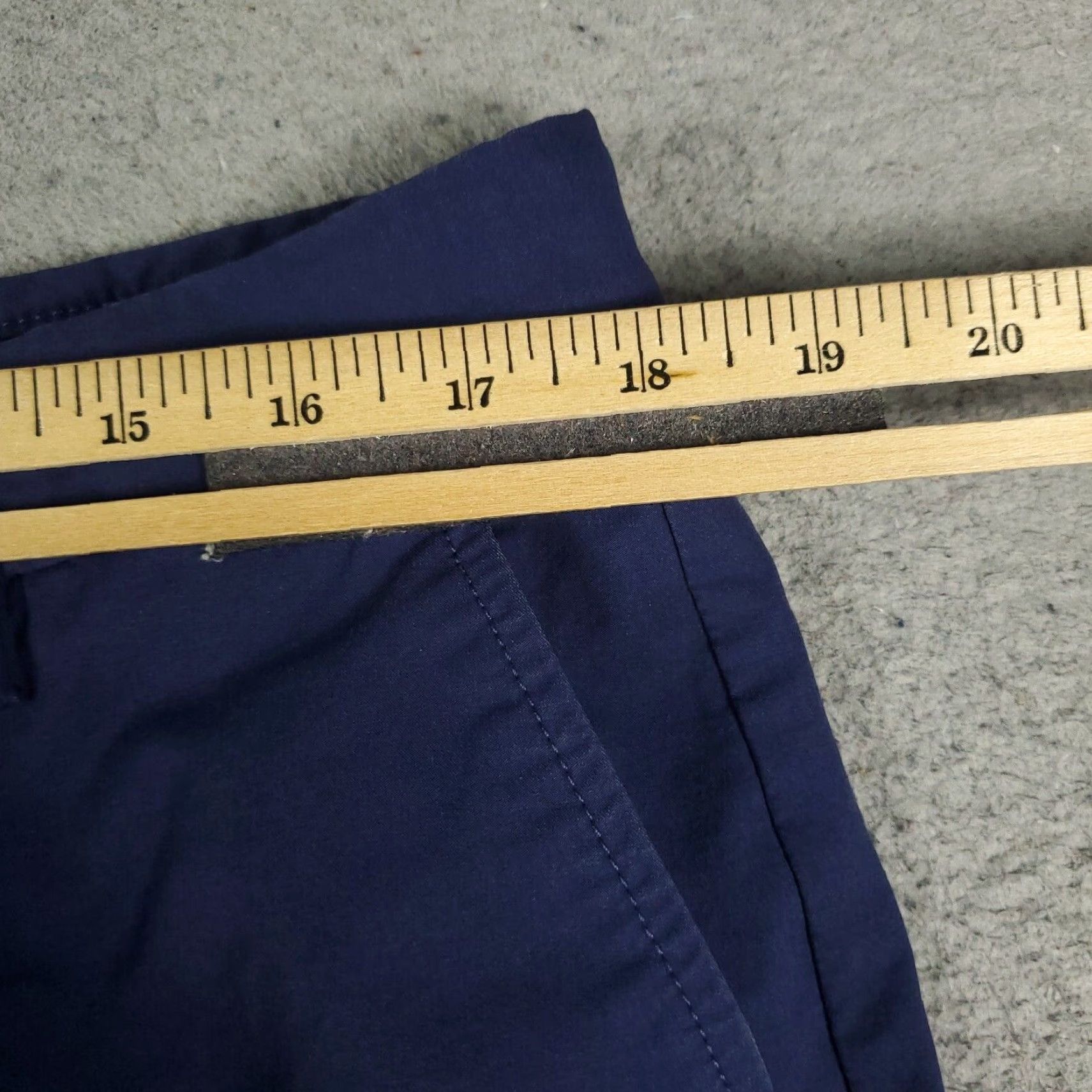 Vineyard Vines VINEYARD VINES Shorts Men's Size 36 Blue Cotton Nylon Casual Flat Front Chino Size US 36 / EU 52 - 4 Thumbnail