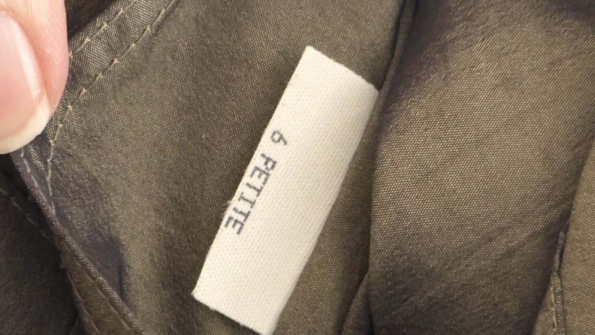 Jones New York × Vintage Vintage Jones New York Olive Double Breasted Trench Coat Size M / US 6-8 / IT 42-44 - 8 Thumbnail