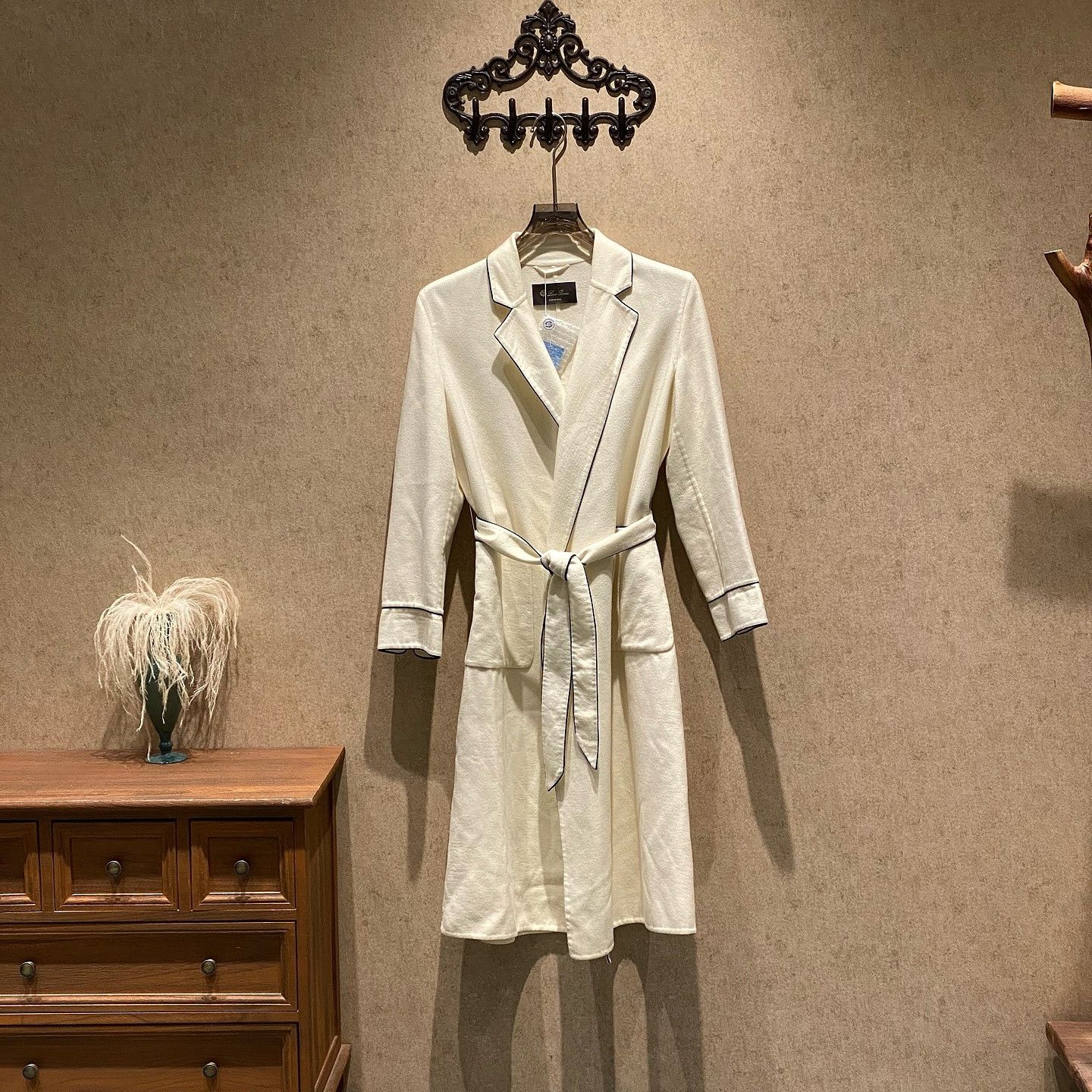 Loro Piana Loro Piana Cashmere Belted Coat Size 40 Size S / US 4 / IT 40 - 1 Thumbnail