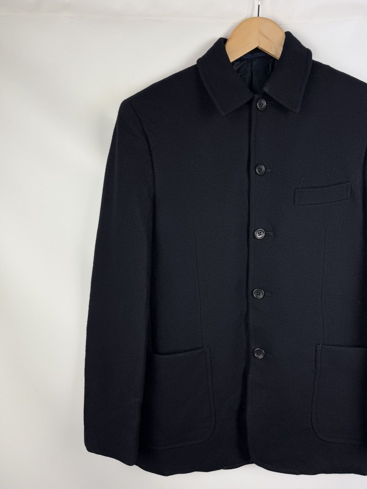 Comme Ca Ism × Japanese Brand Comme Ca Boys By Five Foxes men’s Wool Jacket Coat Short Size US S / EU 44-46 / 1 - 2 Thumbnail