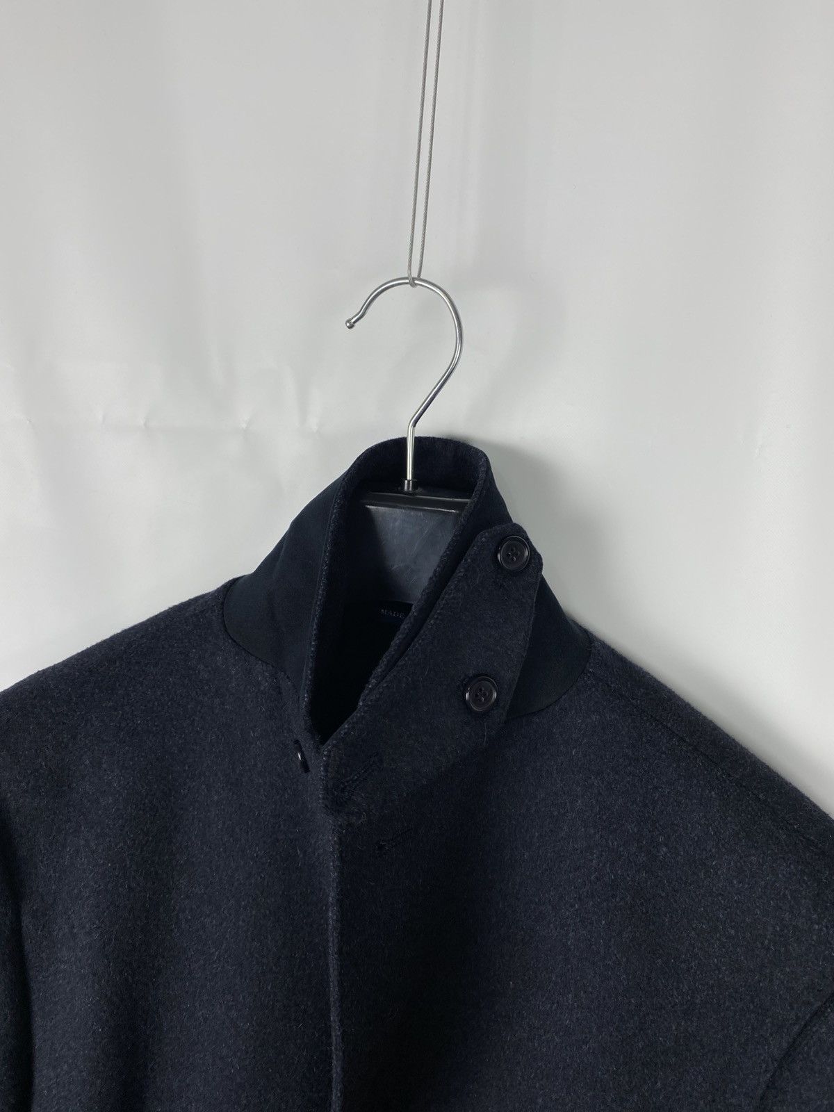 Other Angelico Collezione Lana Wool Roma Coat Blue size 48 Size US S / EU 44-46 / 1 - 5 Thumbnail