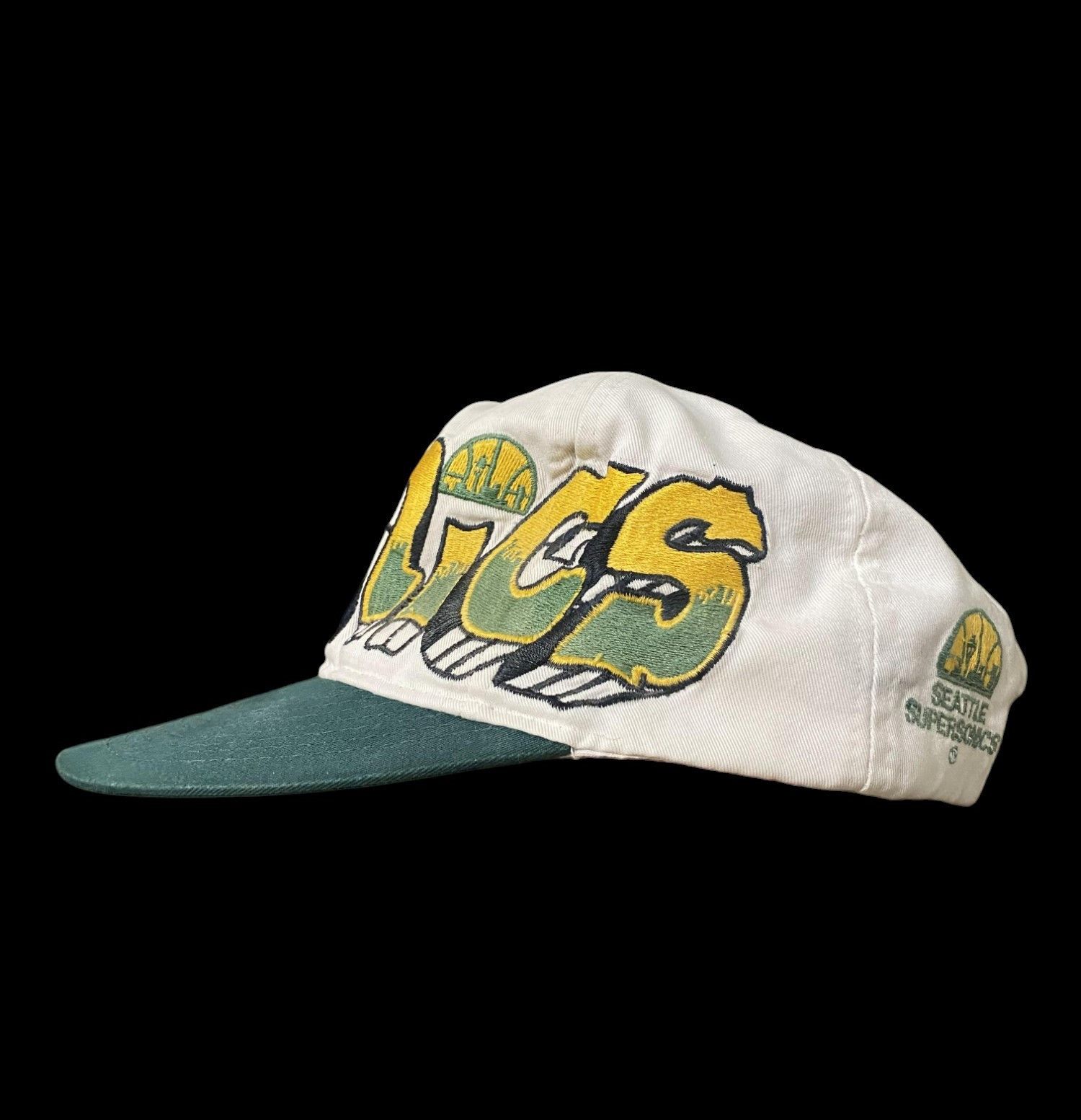 Drew Pearson Drew Pearson Graffiti Seattle SuperSonics Snapback Cap Hat Size ONE SIZE - 5 Thumbnail