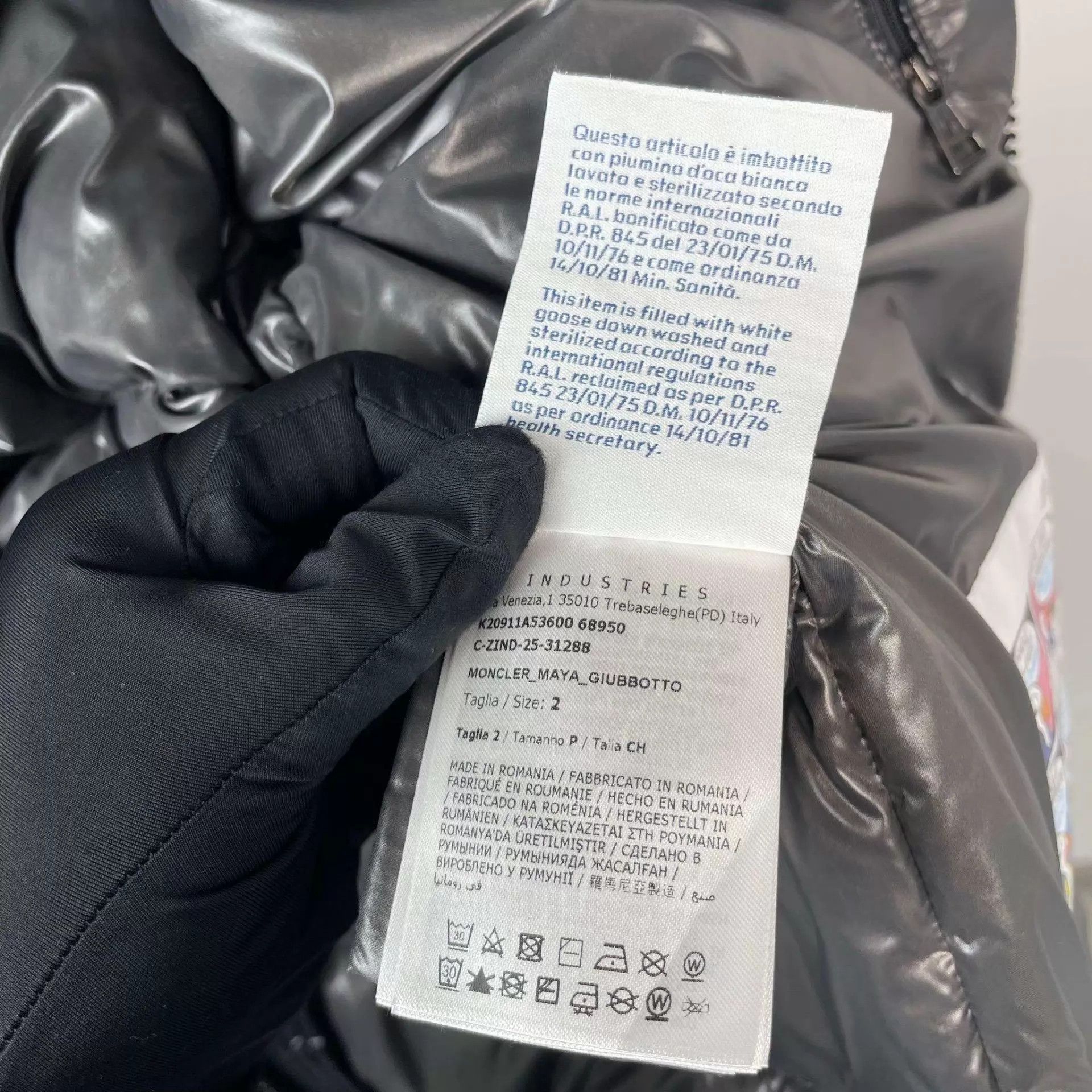 Moncler Moncler down jacket 2 black Size US M / EU 48-50 / 2 - 8 Thumbnail