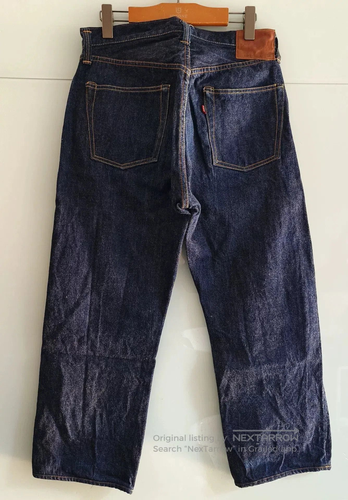 Freewheelers Vintage Blue Denim Pants 601XX1947. Size US 32 / EU 48 - 4 Thumbnail