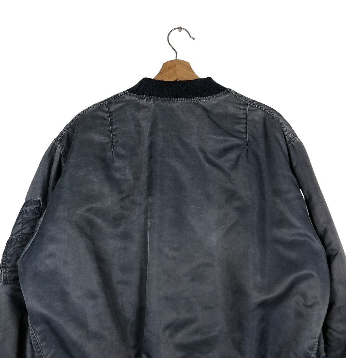 Vintage 🔥VINTAGE MA-1 BOMBER JACKET U.S. AIR FORCE RIOT RIOT ARMY Size US L / EU 52-54 / 3 - 9 Thumbnail