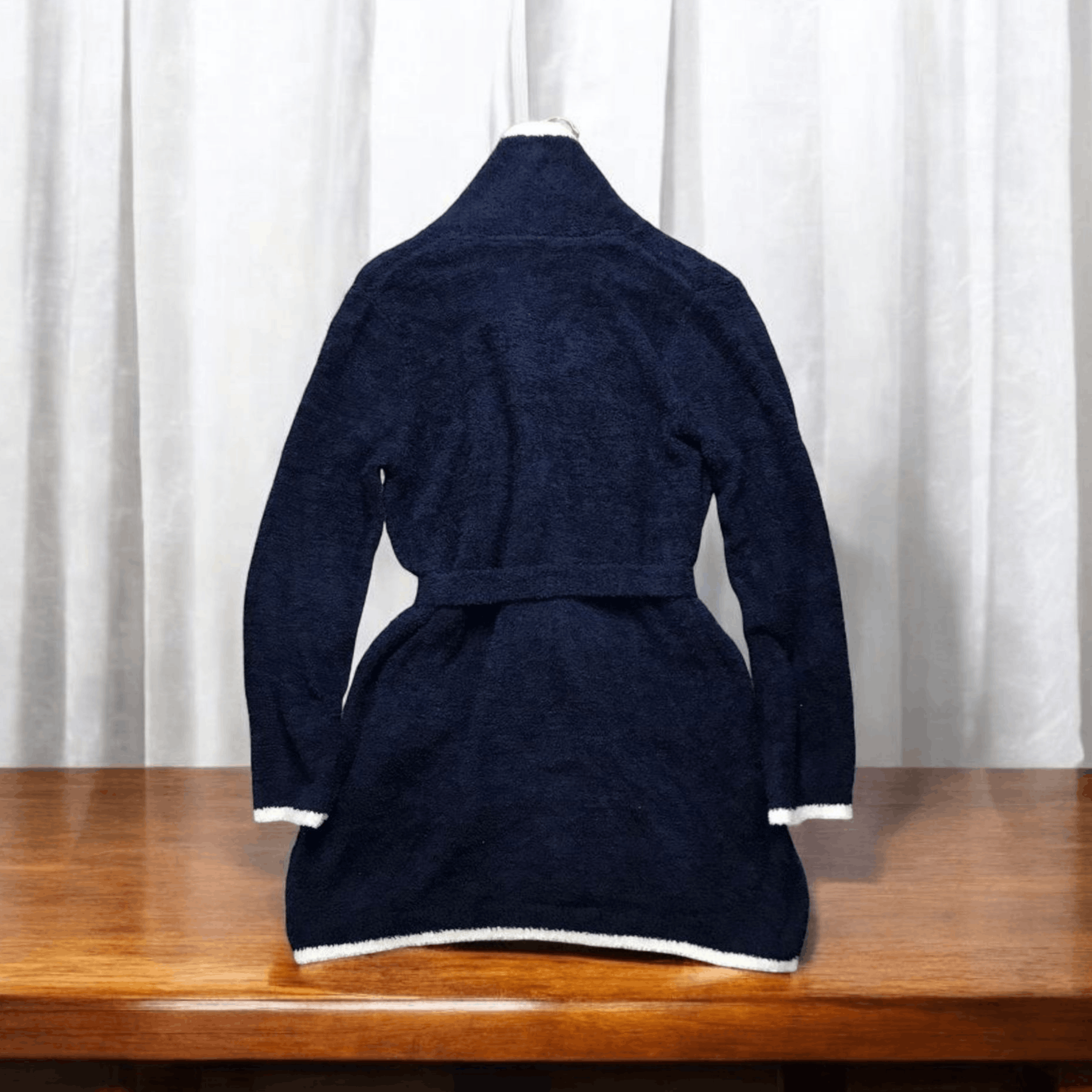 Polo Ralph Lauren Ralph Lauren Microsolid Trim Wool Gown Size M / US 6-8 / IT 42-44 - 2 Thumbnail