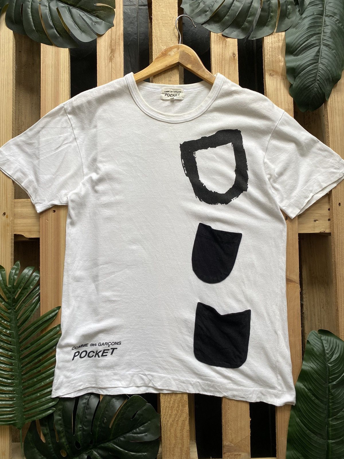 Comme des Garcons Rare Comme Des Garcons Pocket Tshirt Size US M / EU 48-50 / 2 - 1 Thumbnail