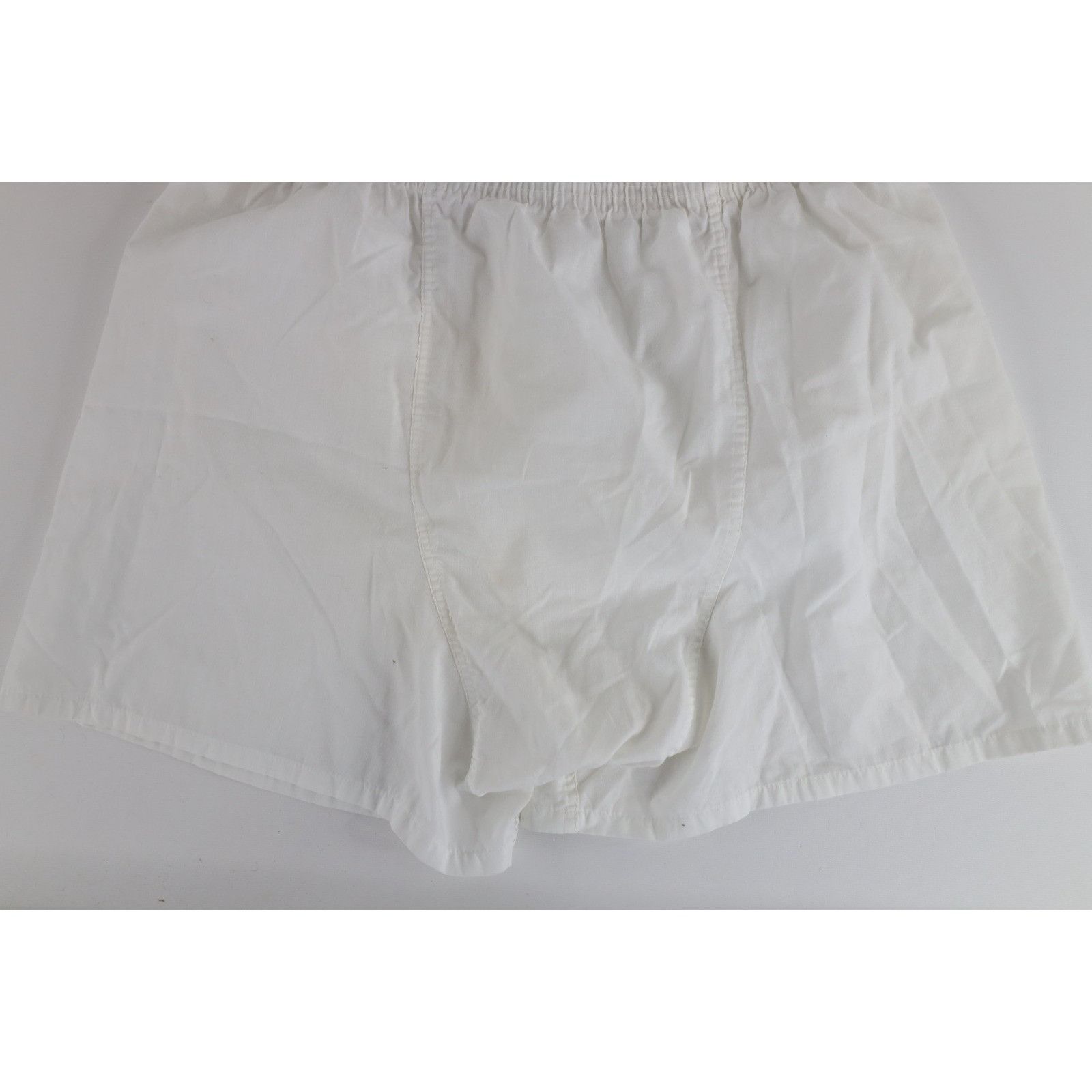 Vintage Vintage 60s 70s Blank Sheer Sleep Night Boxers Shorts White Size US 36 / EU 52 - 9 Thumbnail