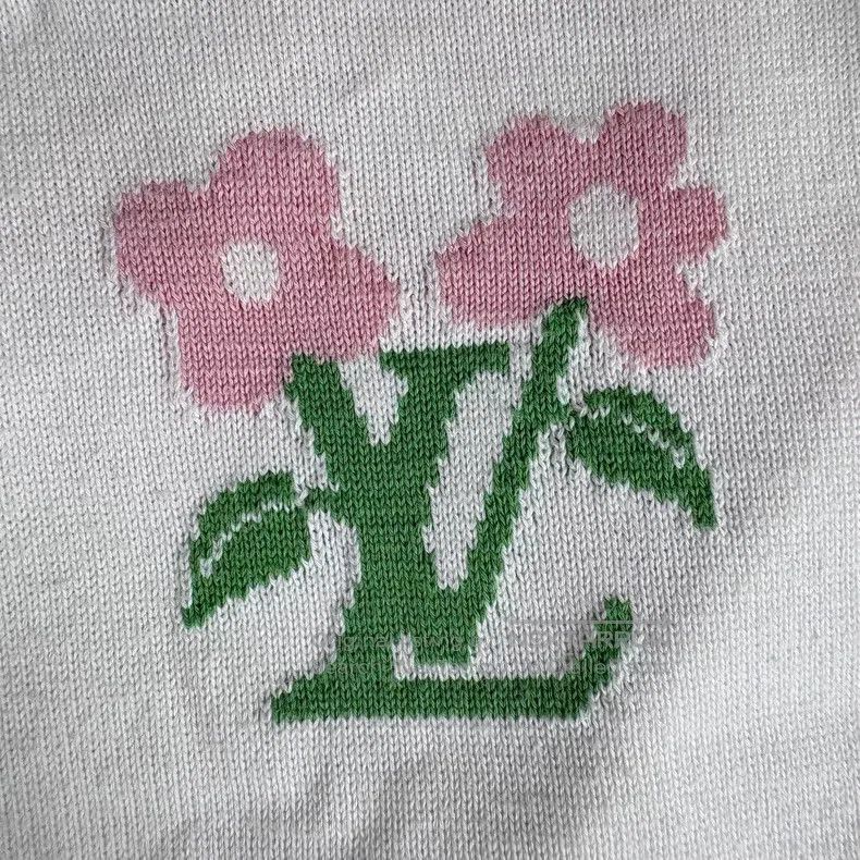 Louis Vuitton Louis Vuitton SS24 floral monogrammed crewneck knit short Size US S / EU 44-46 / 1 - 6 Thumbnail
