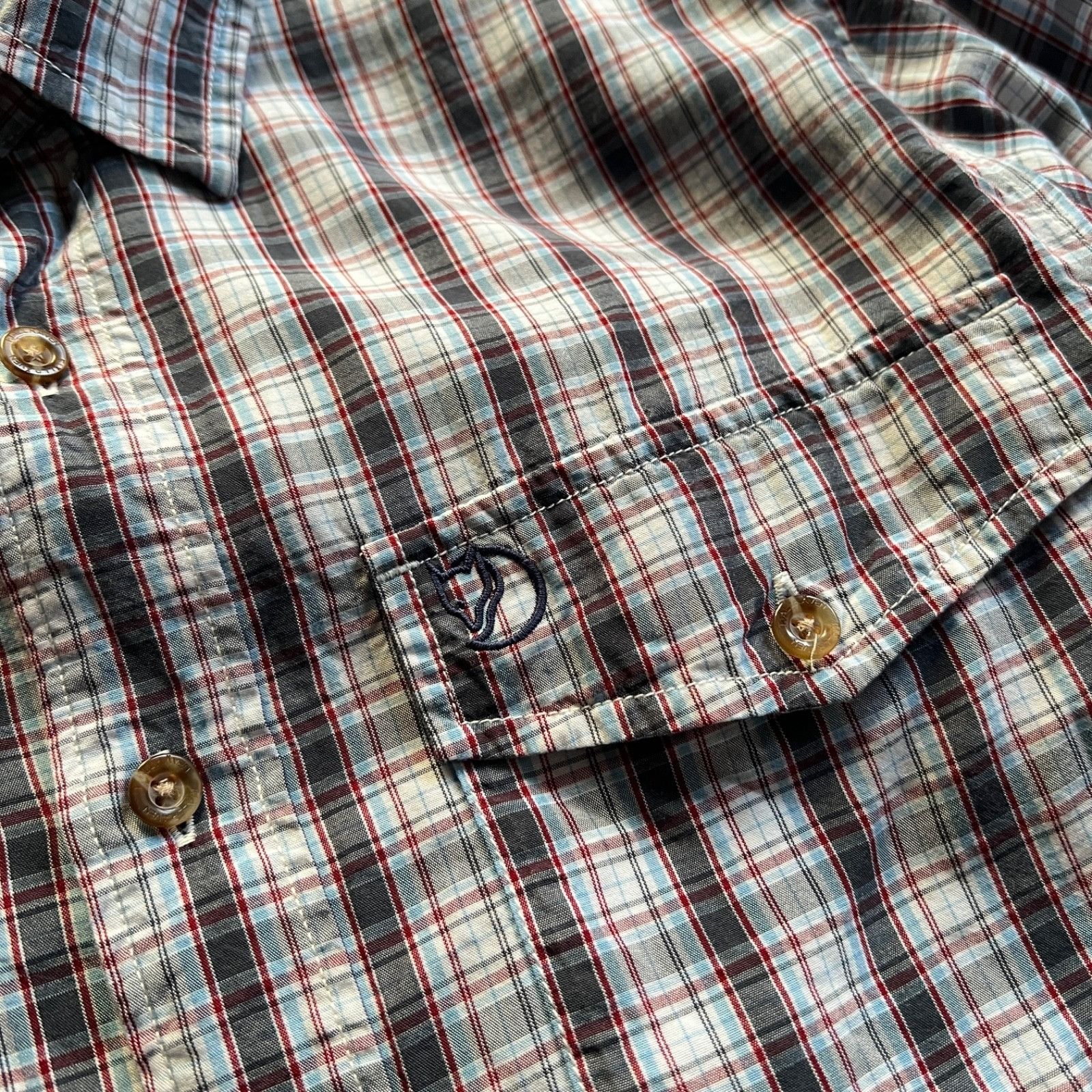 Fjallraven Fjallraven Abisko Cool LS Plaid Button Up Shirt 9710AC Size US M / EU 48-50 / 2 - 3 Thumbnail