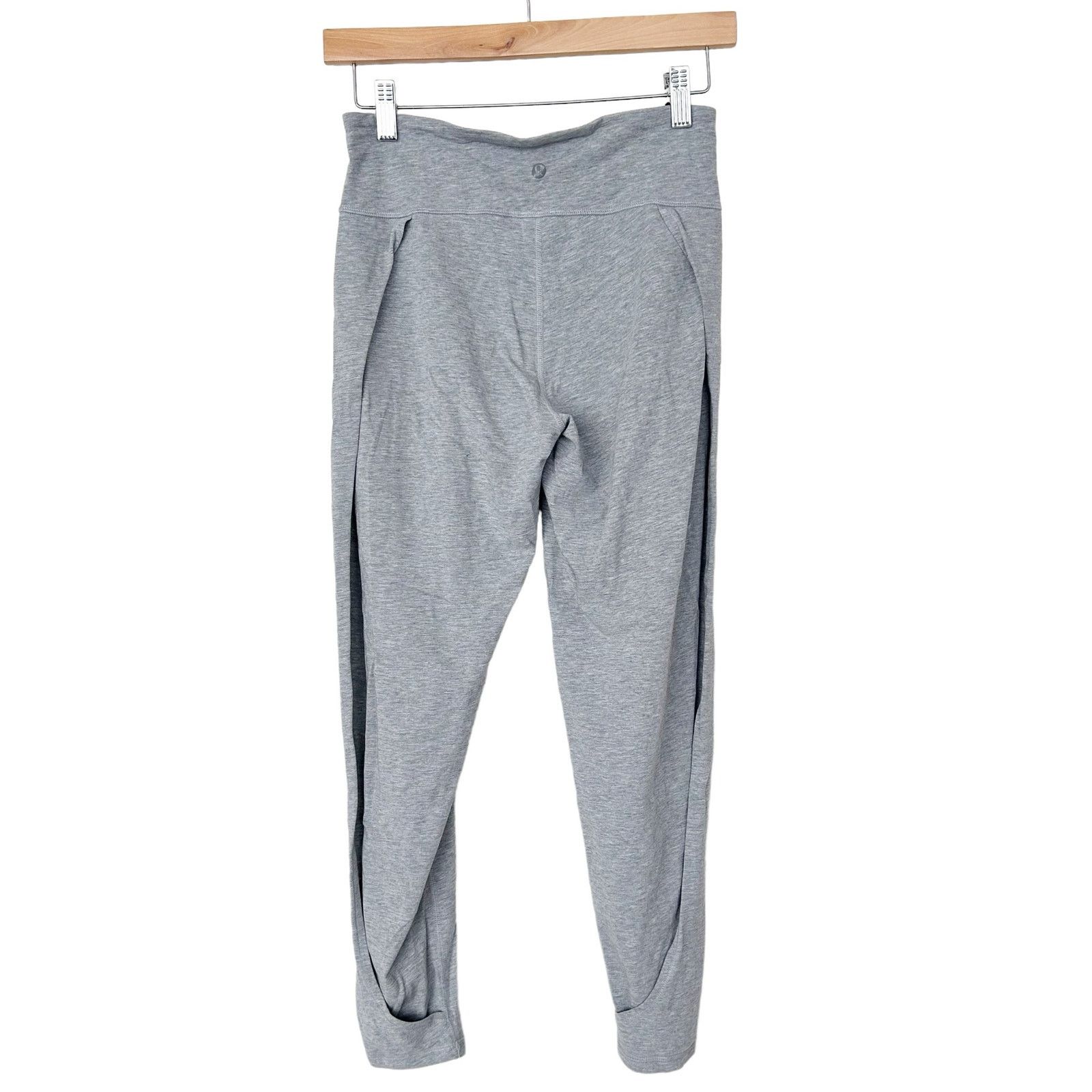 Lululemon Lululemon Gray Superb Pants Joggers Split Leg Sz 4 Size 27" / US 4 / IT 40 - 4 Thumbnail