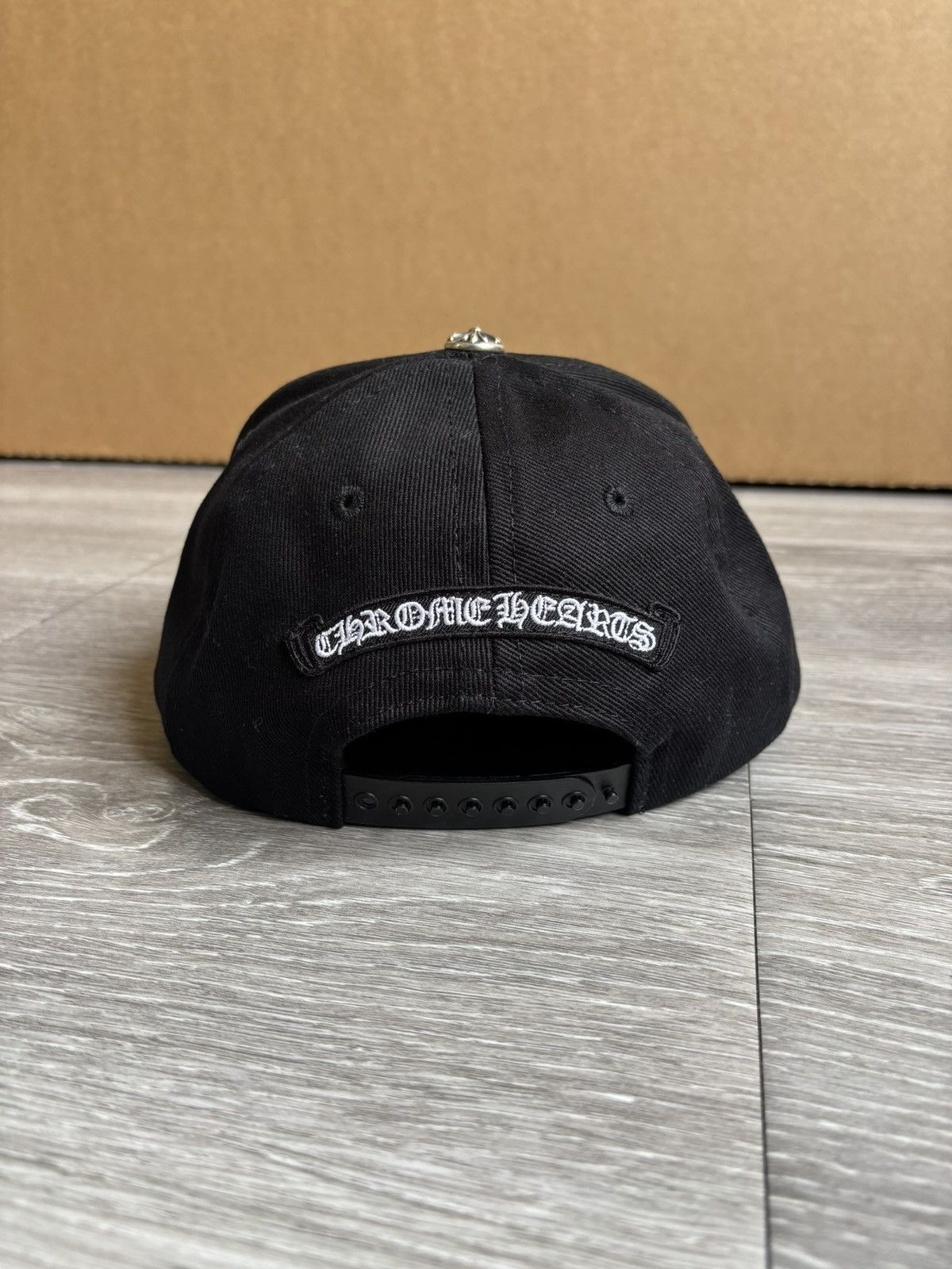 Chrome Hearts Chrome Hearts RS3 Black Denim Hat Size ONE SIZE - 5 Thumbnail