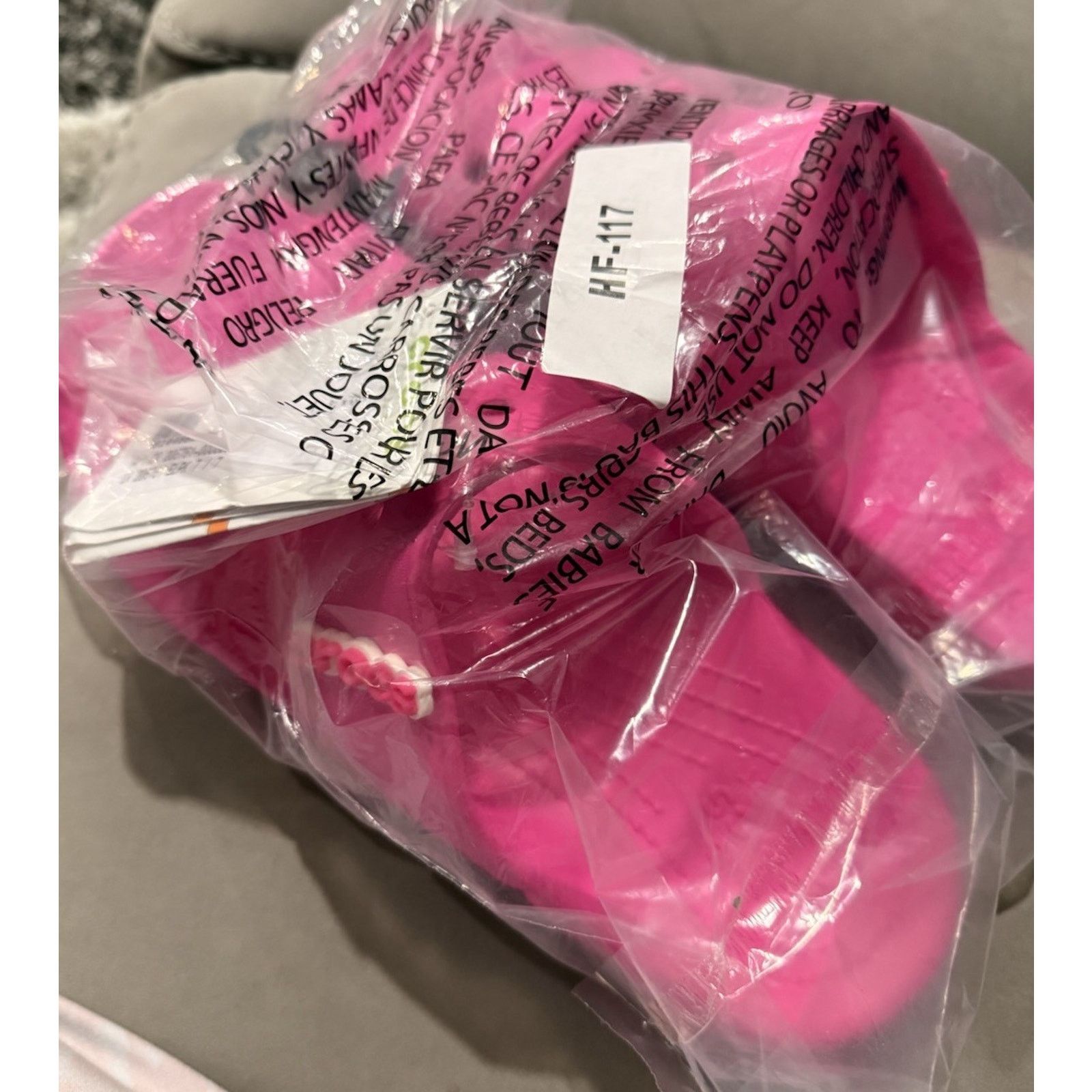 Crocs Crocs Classic Double Strap Bright Pink 9W Sandals Slides Size US 9 / IT 39 - 6 Thumbnail