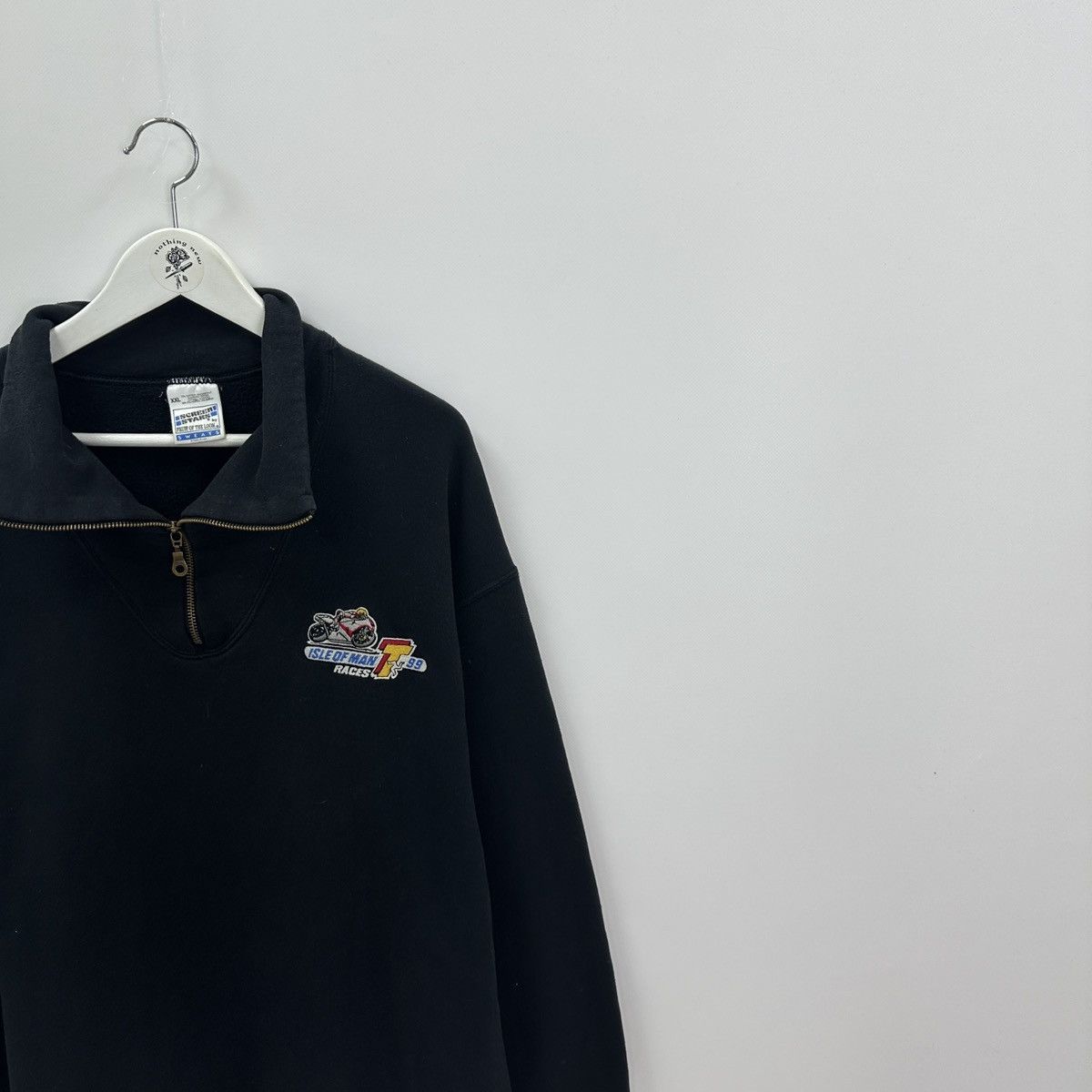 Vintage Vintage 90s Racing Isle of Man races 1999 zip up sweatshirt Size US XXL / EU 58 / 5 - 2 Thumbnail